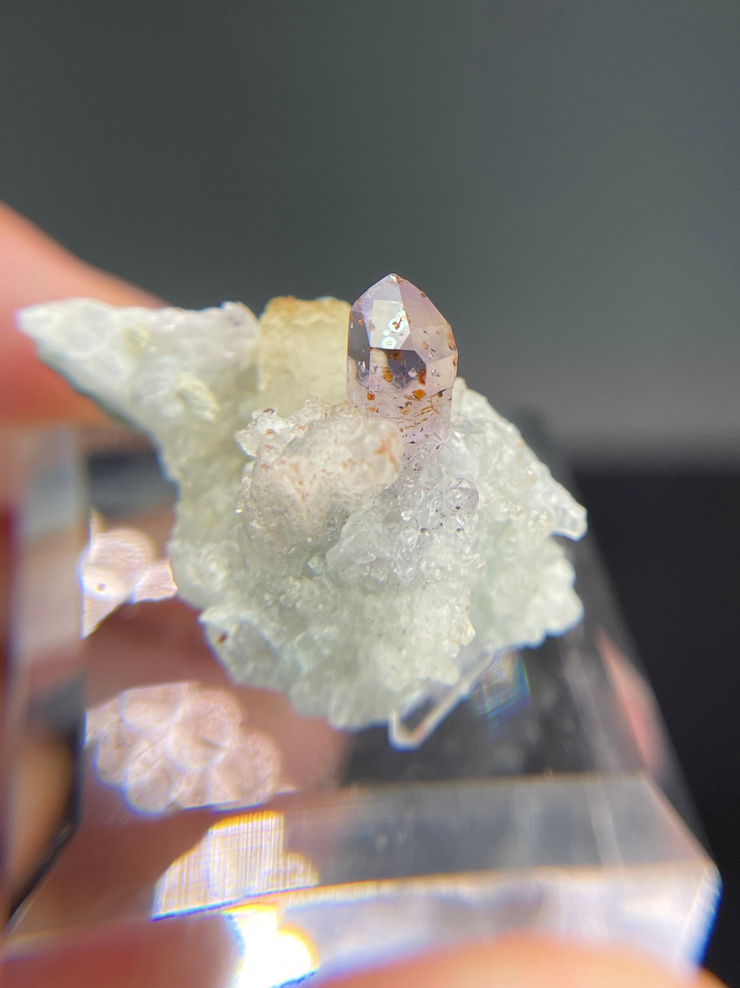 Amethyst, Capurru Quarry, Osilo, Sardinia, Italy