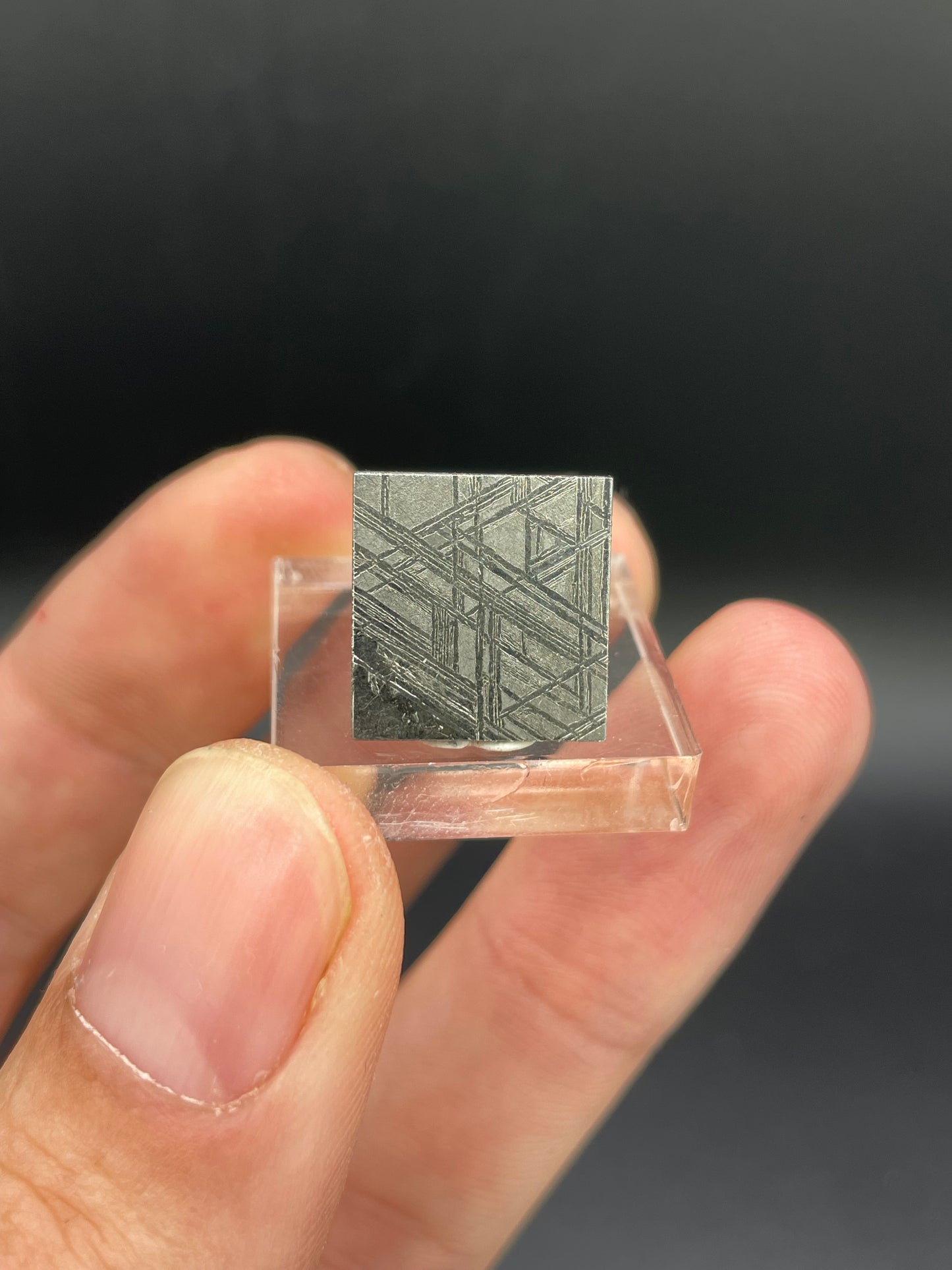 Muonionalusta Meteorite Slice from Norrbotten, Sweden
