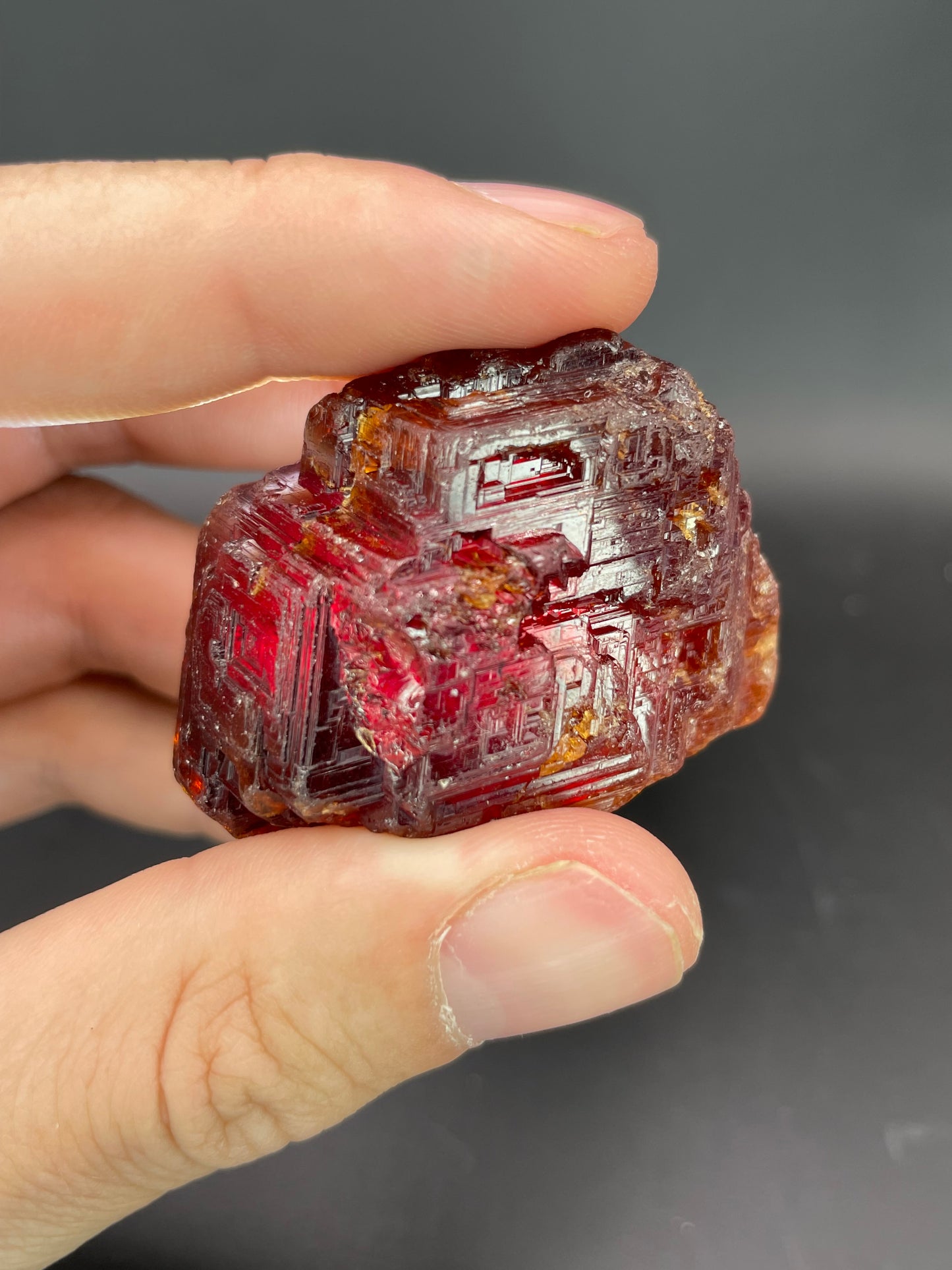 Spessartine, Komu Mine, Oyo State, Nigeria