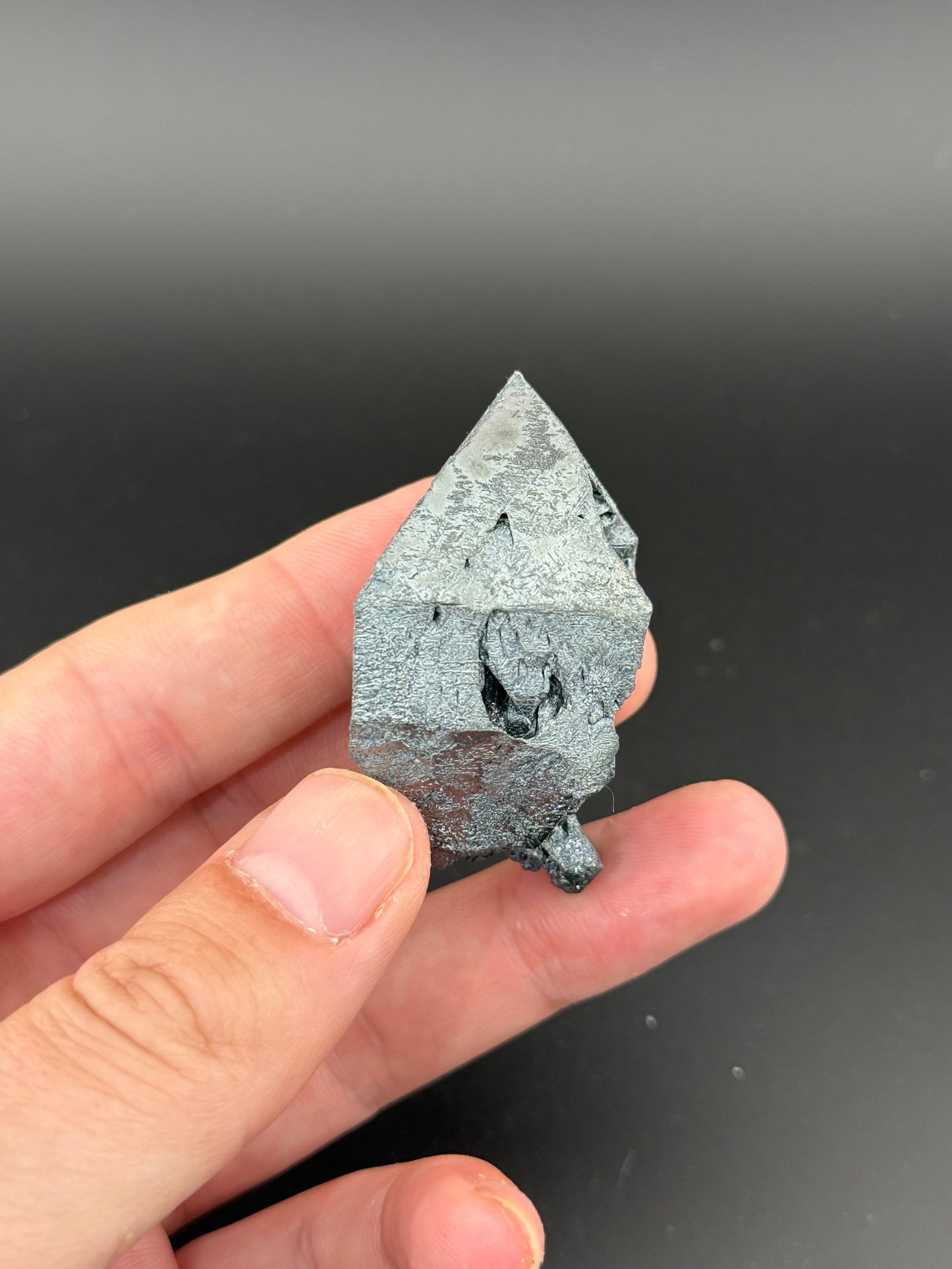Hematite pseudomorph after Magnetite , Payún Matrú Volcano, Agua Escondida Dist., Malargüe Dept., Mendoza Prov., Argentina