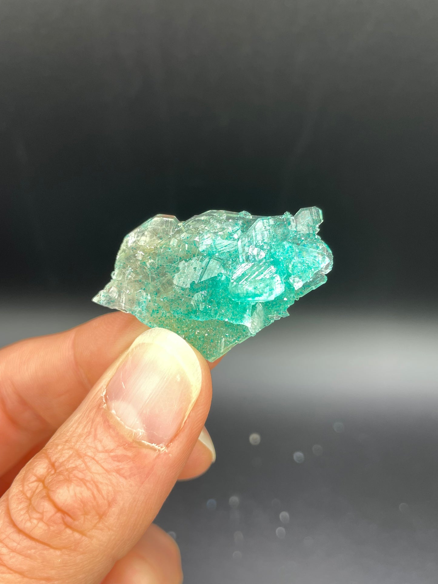 Dioptase and Quartz, Kunene Region, Namibia