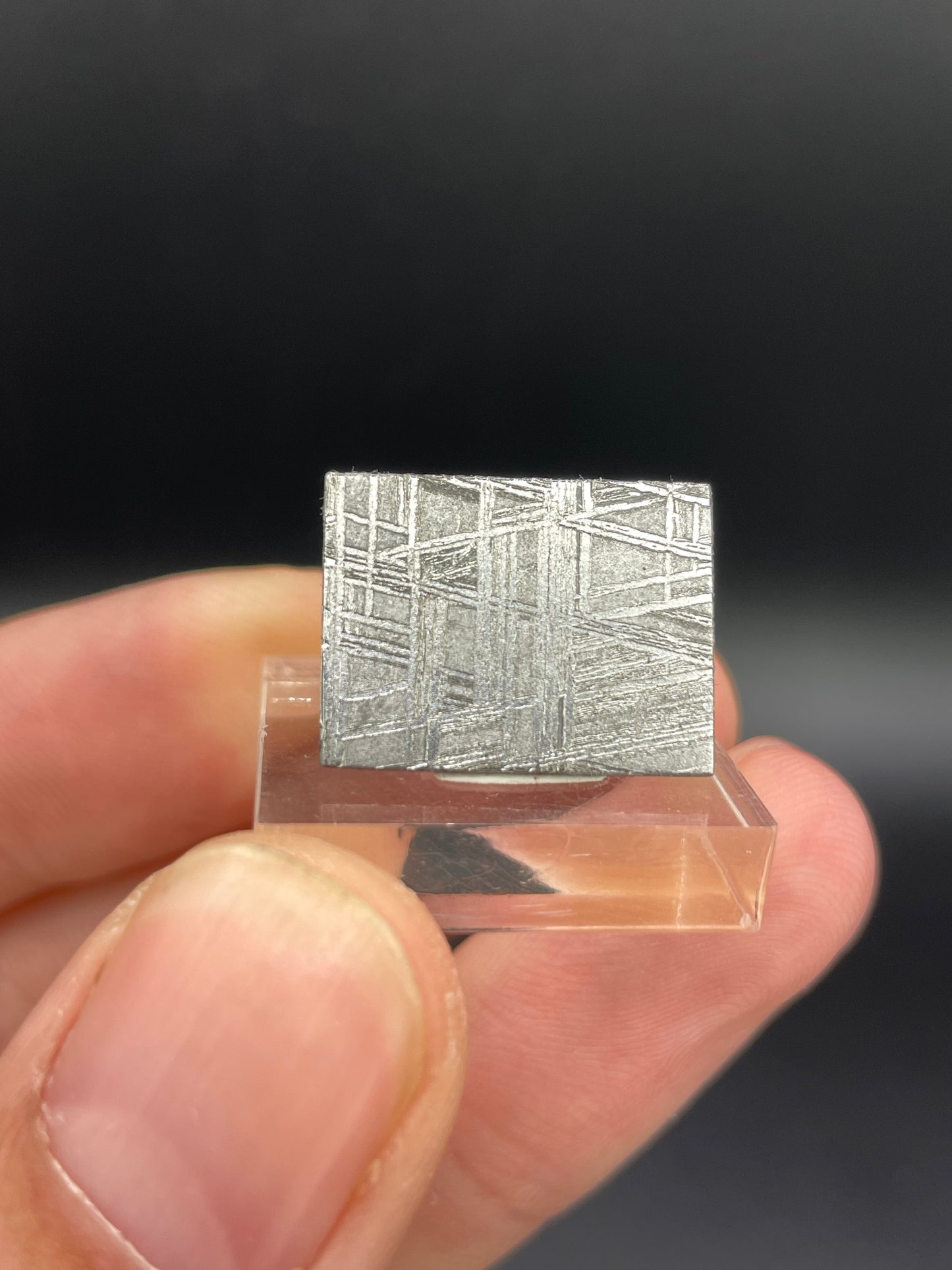 Muonionalusta Meteorite Slice from Norrbotten, Sweden