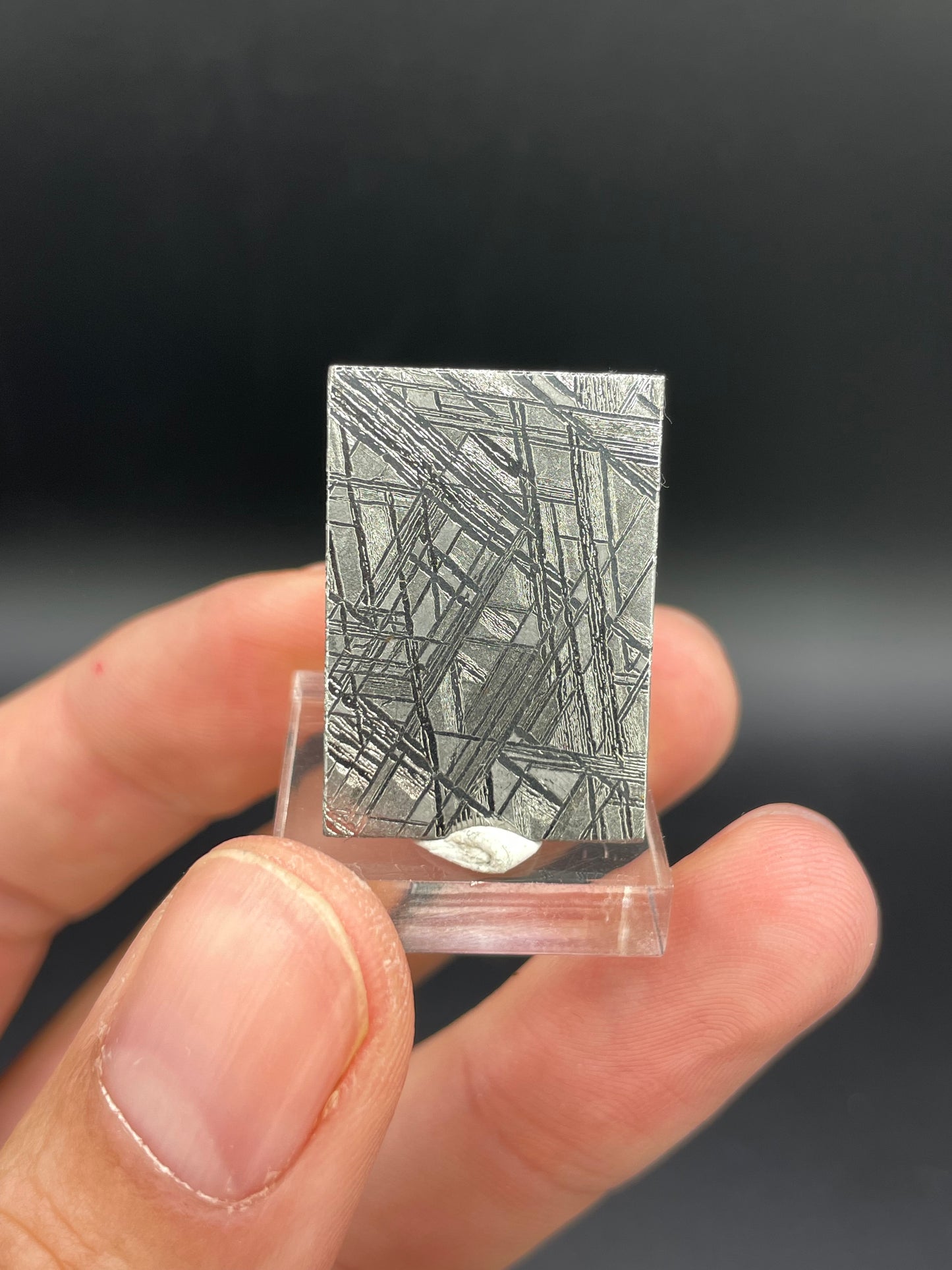 Muonionalusta Meteorite Slice from Norrbotten, Sweden