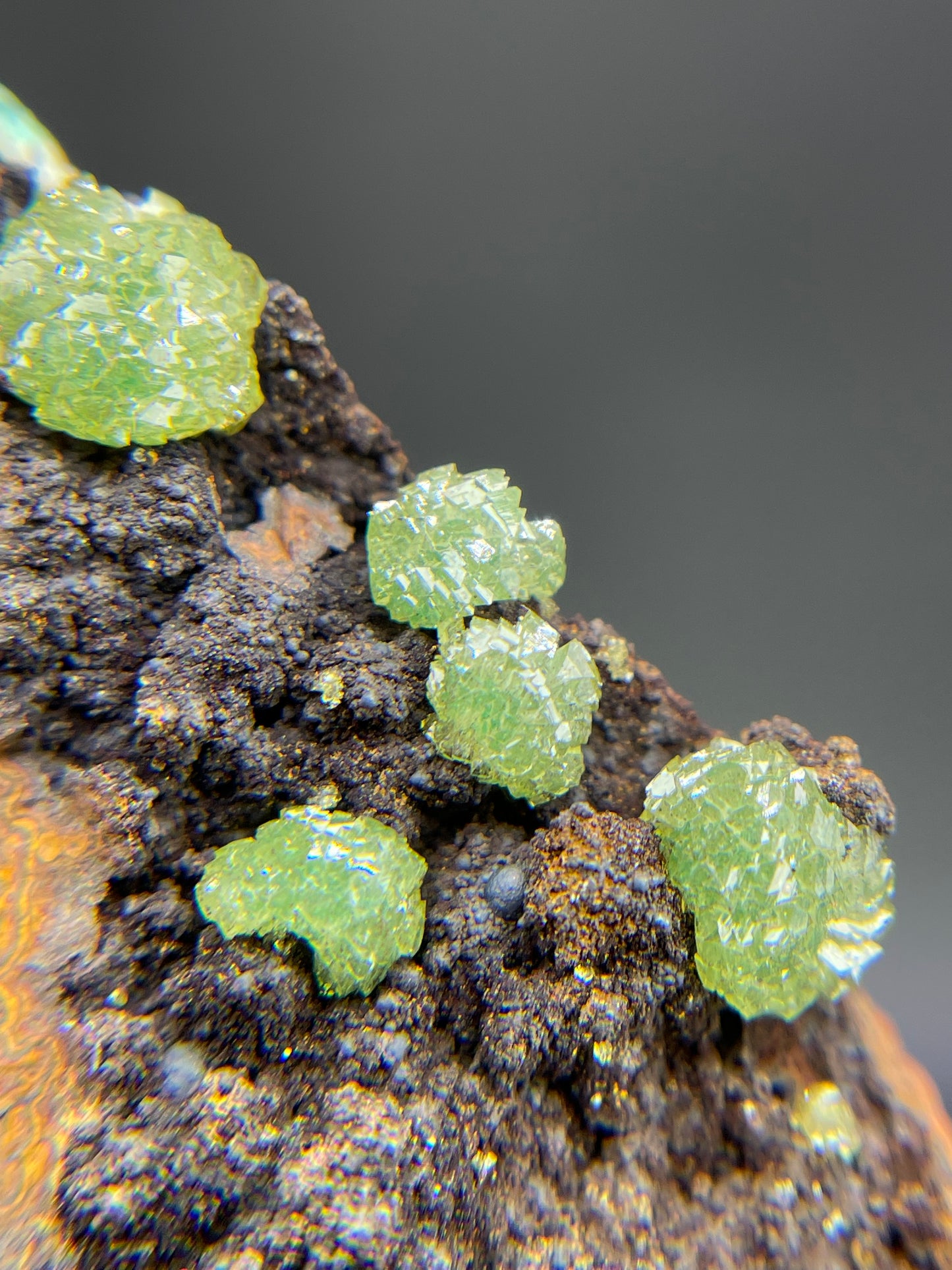 Cuprian Adamite, Ojuela Mine, Mapimi, Durango, Mexico