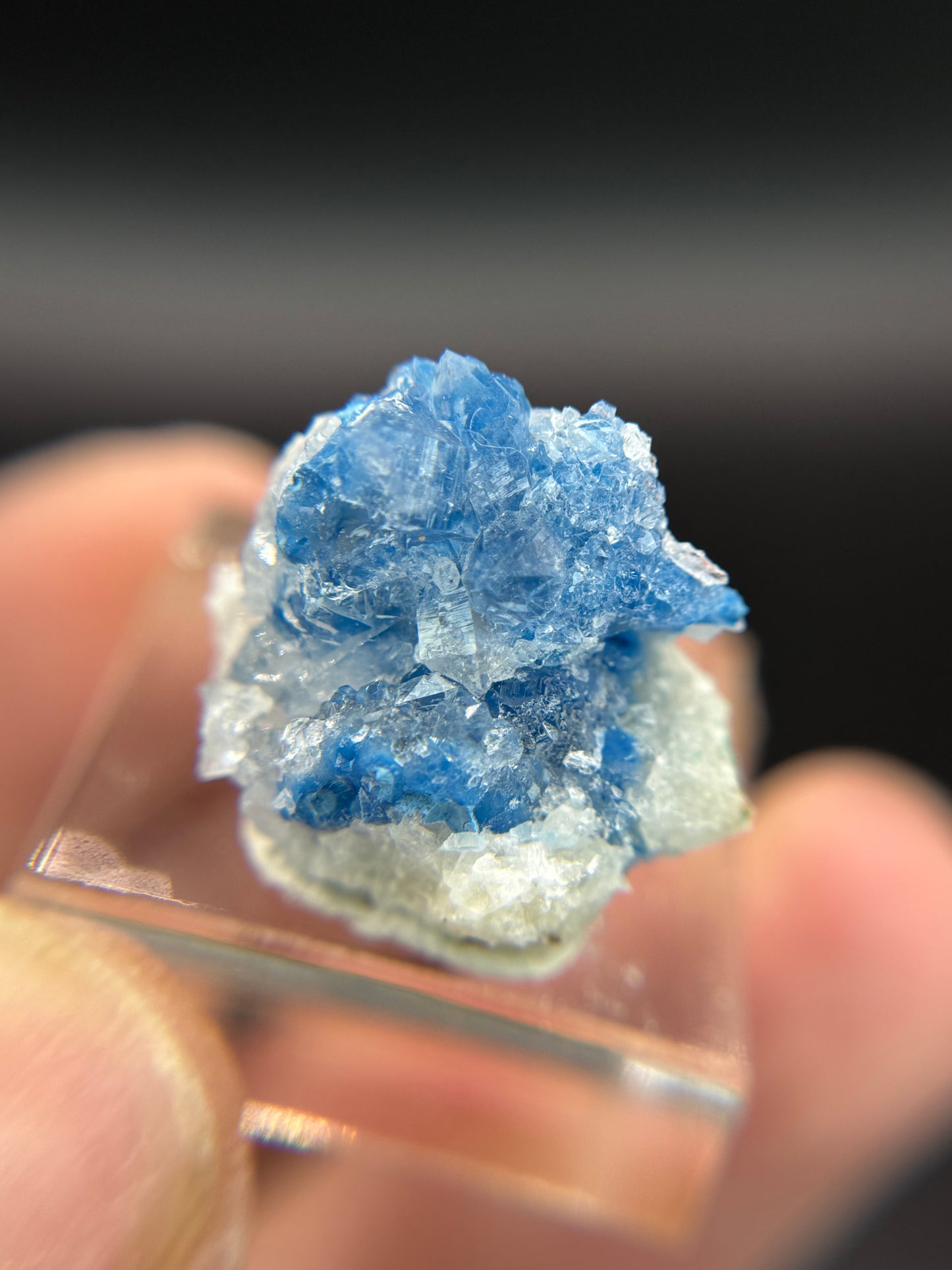 Shattuckite in Quartz, Kunene Region, Namibia