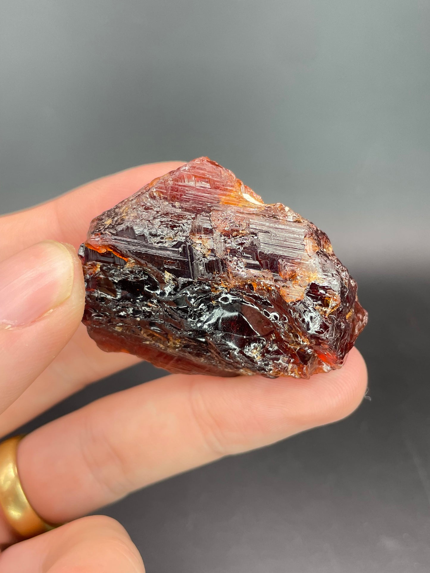 Spessartine, Komu Mine, Oyo State, Nigeria