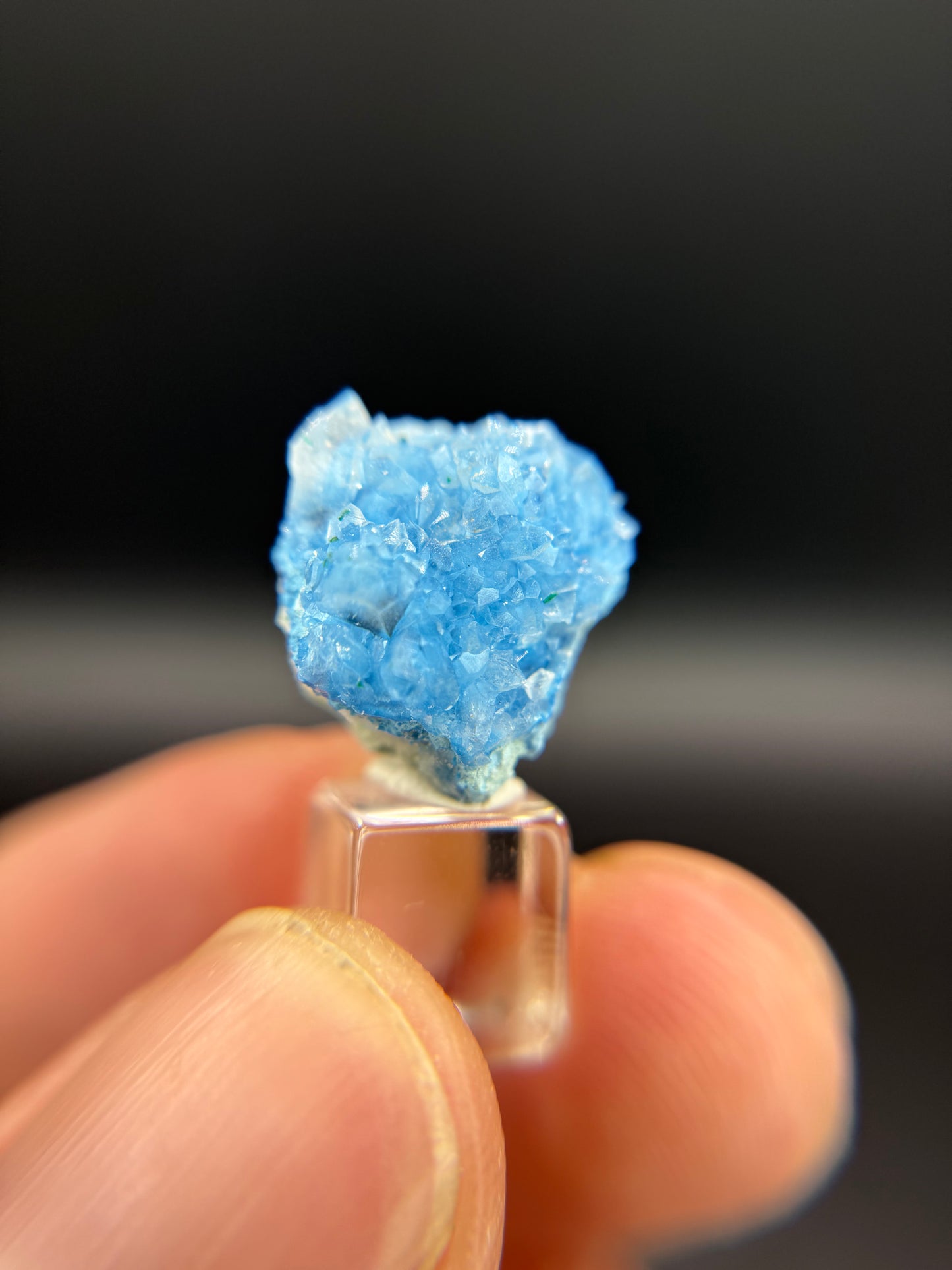Shattuckite in Quartz, Kunene Region, Namibia