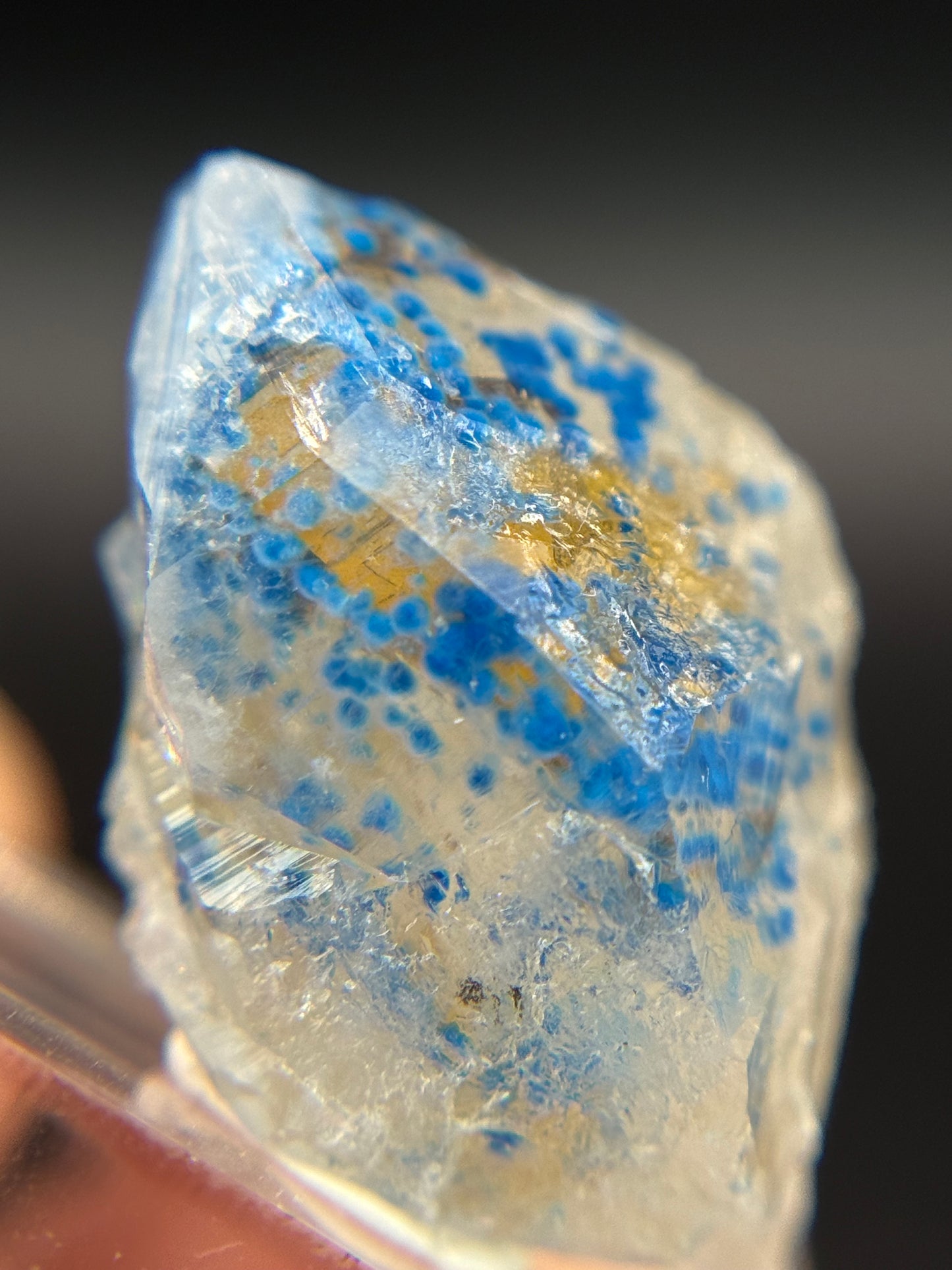Shattuckite and Quartz, Kunene Region, Namibia