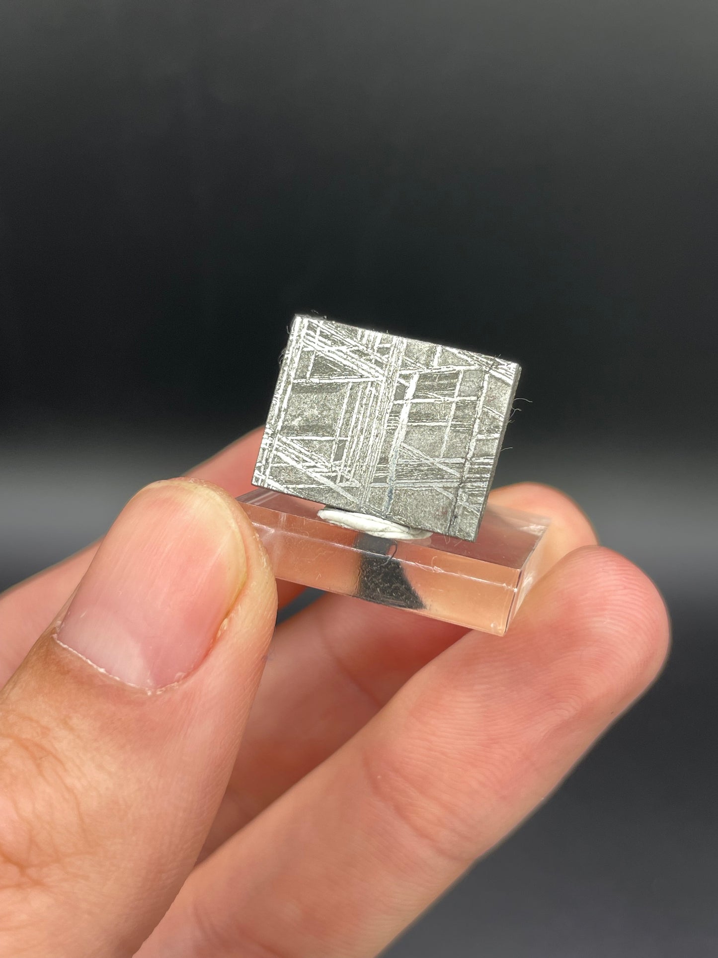 Muonionalusta Meteorite Slice from Norrbotten, Sweden