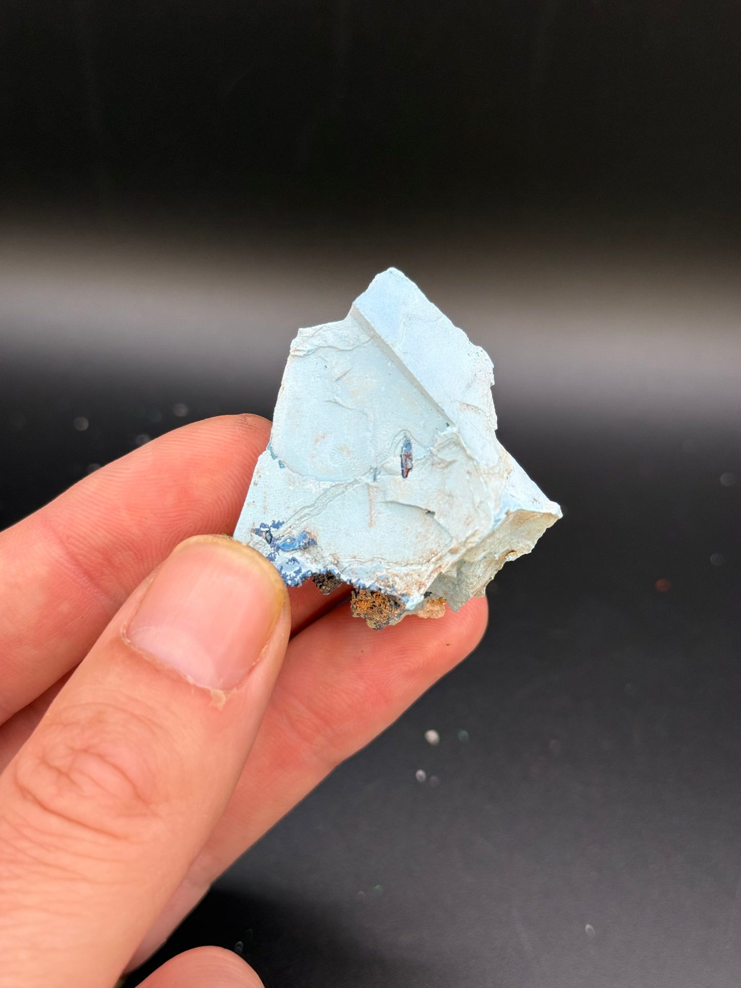 Shattuckite, Kunene Region, Namibia