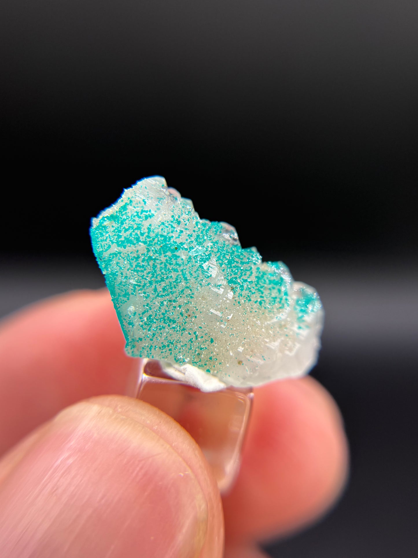 Dioptase and Quartz, Kunene Region, Namibia