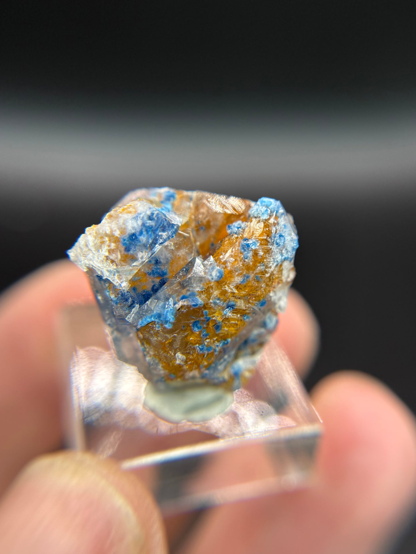 Shattuckite in Quartz, Kunene Region, Namibia