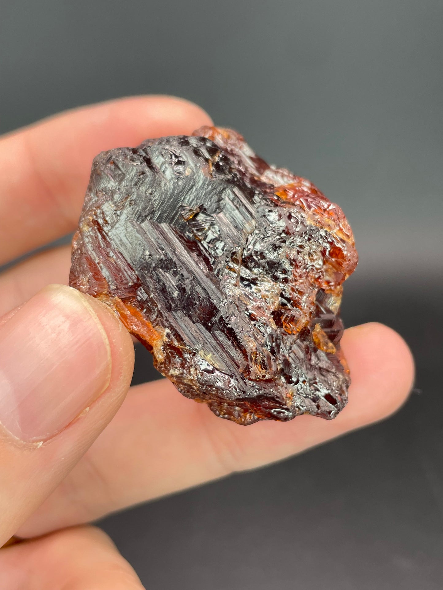 Spessartine, Komu Mine, Oyo State, Nigeria