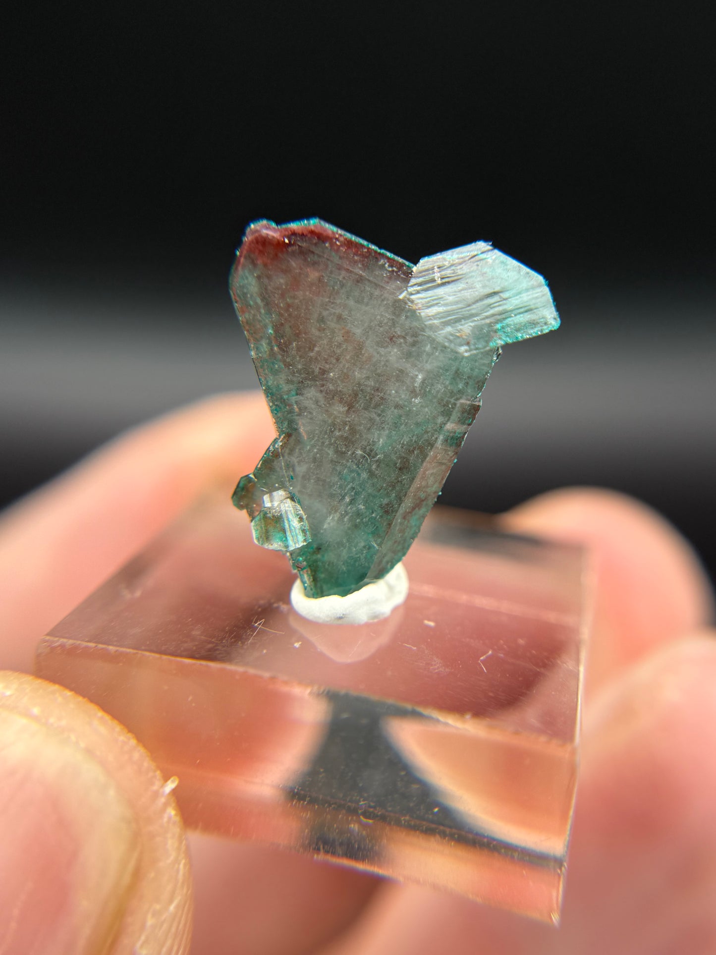 Dioptase, Hematite and Quartz, Kunene Region, Namibia