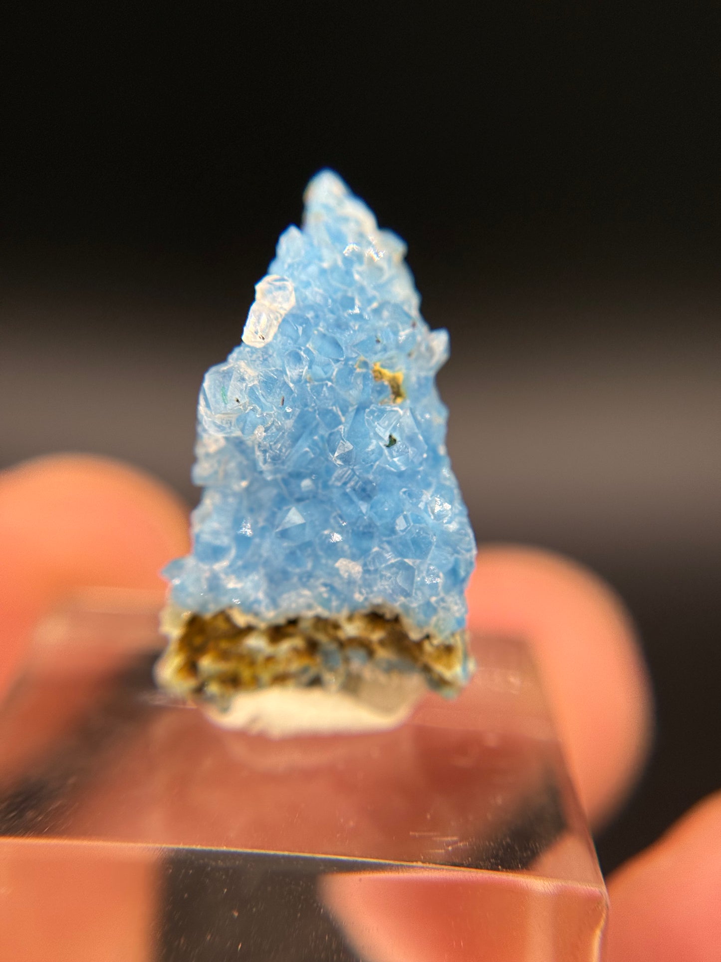 Shattuckite and Quartz, Kunene Region, Namibia