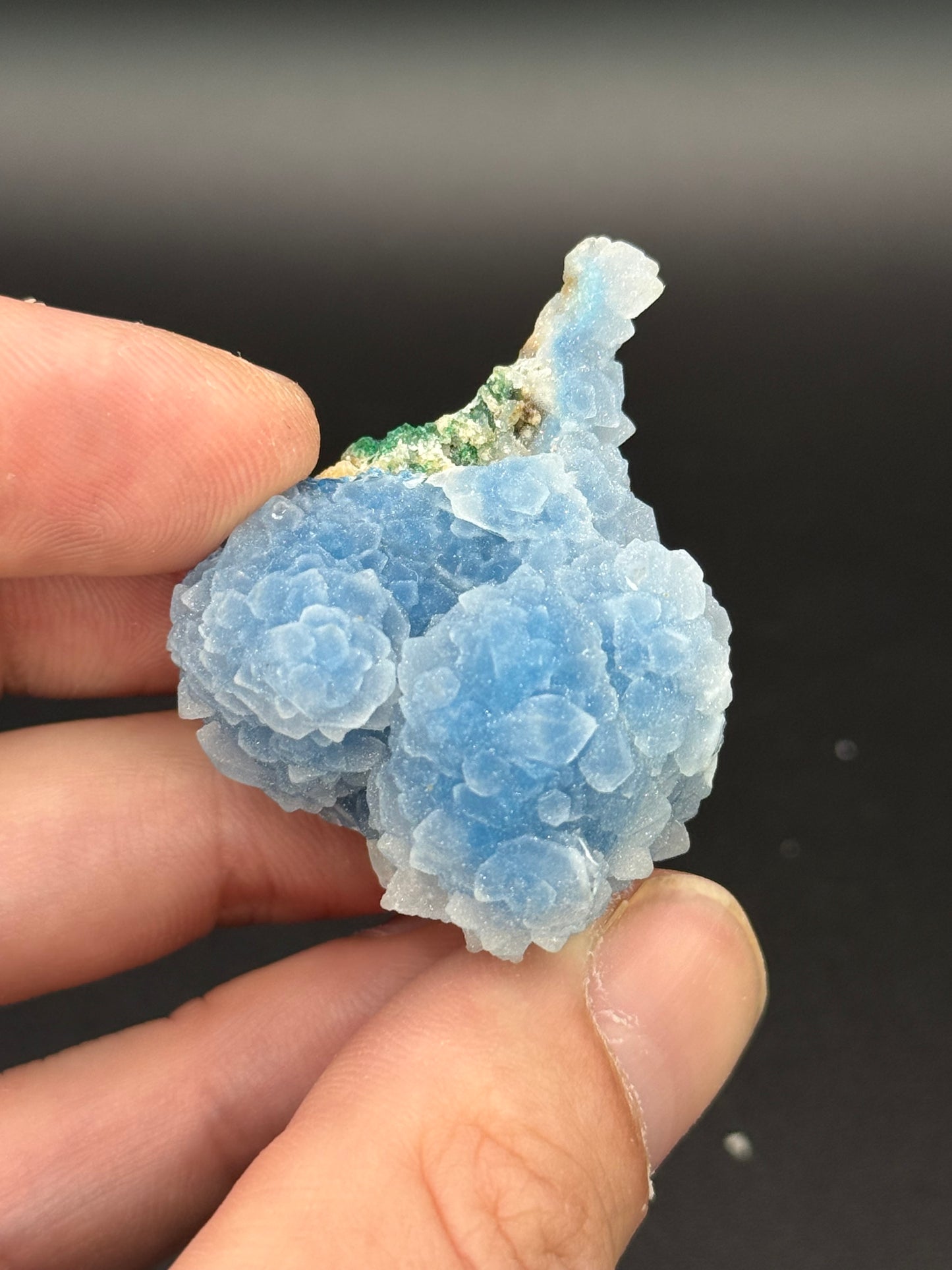 Shattuckite in Quartz, Kunene Region, Namibia