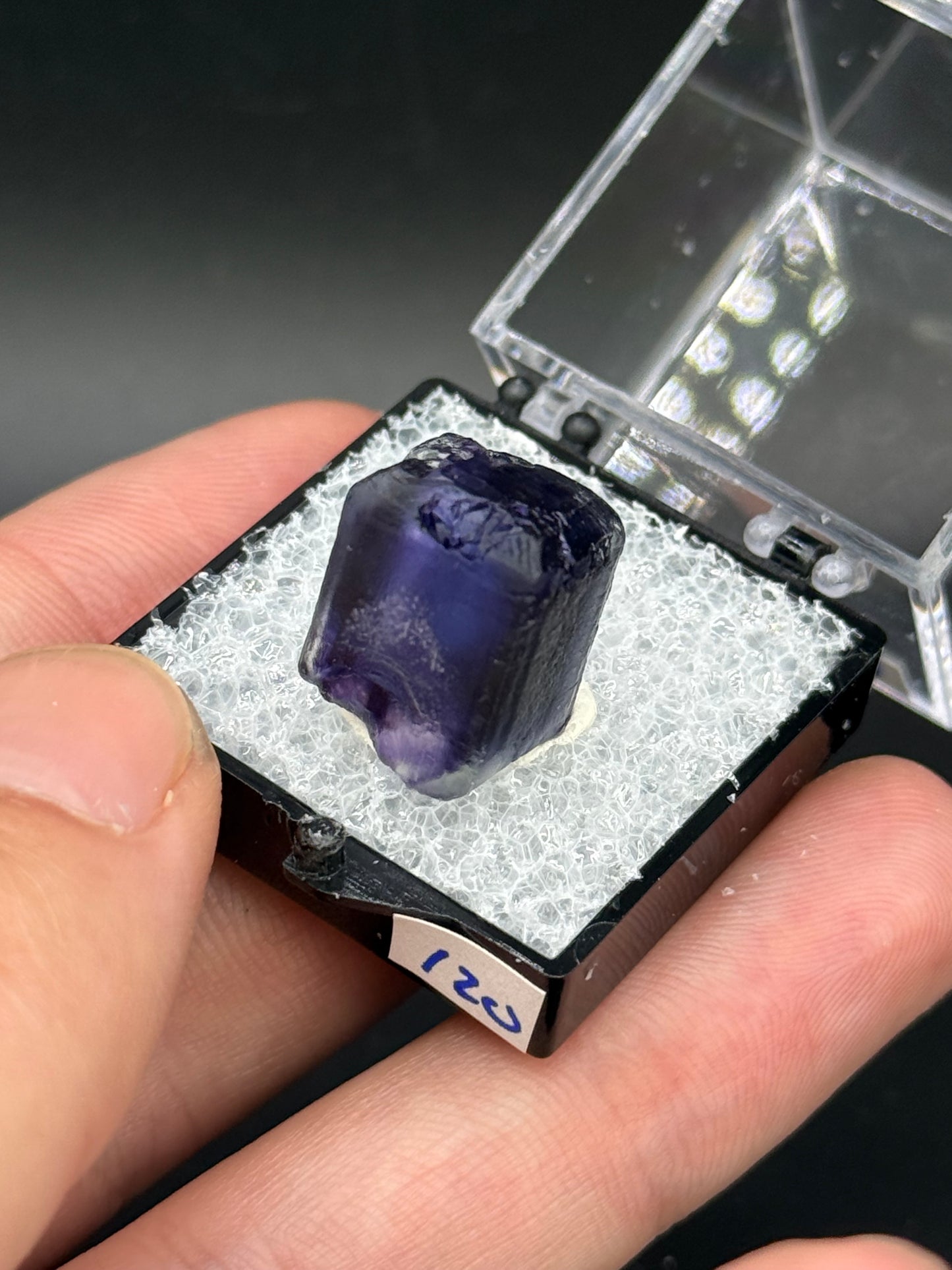 Fluorite (color change), Mandinga Mine, Laguna Brava, Loboy District, Unión Department, Córdoba Province, Argentina.