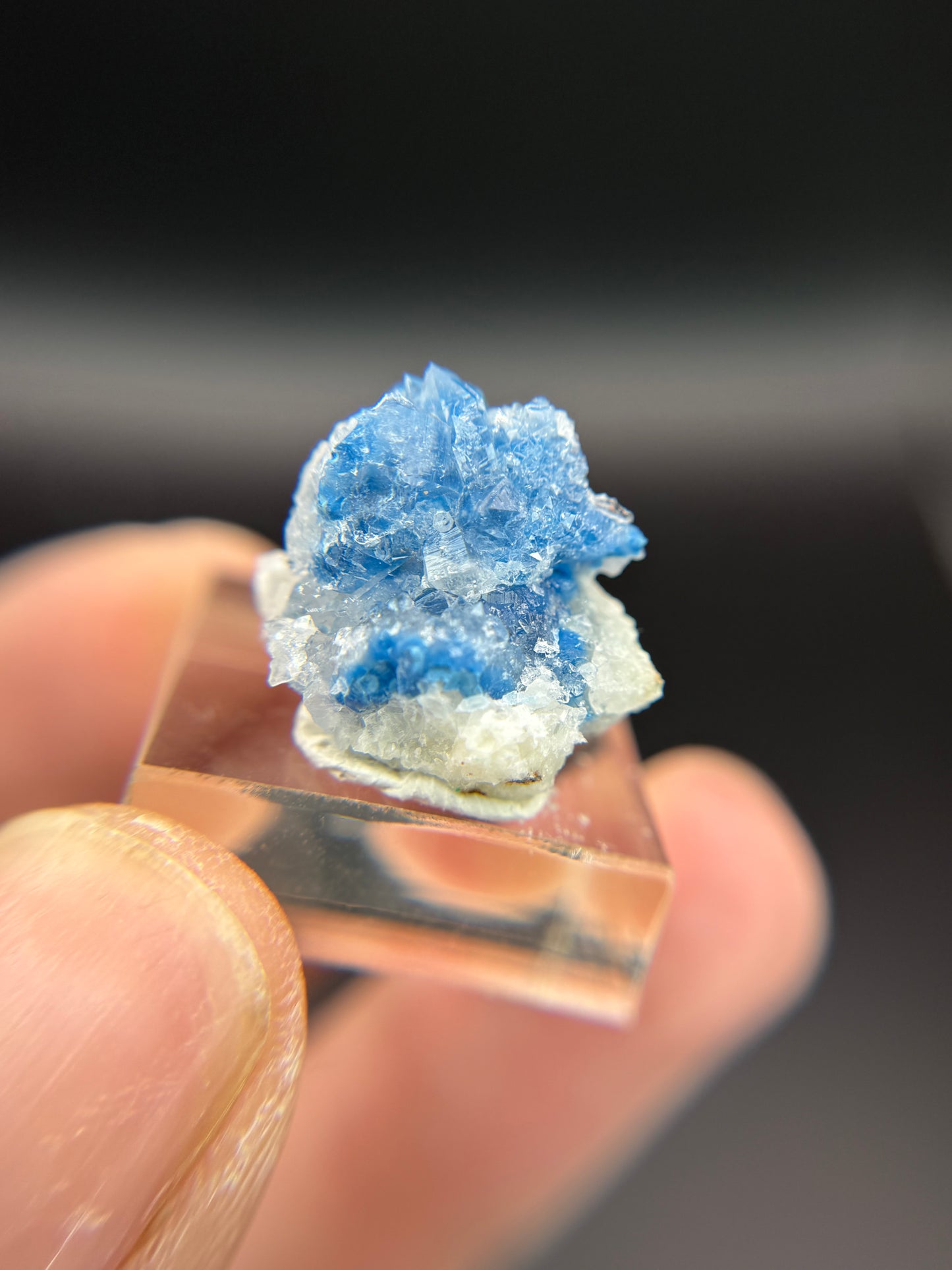 Shattuckite in Quartz, Kunene Region, Namibia