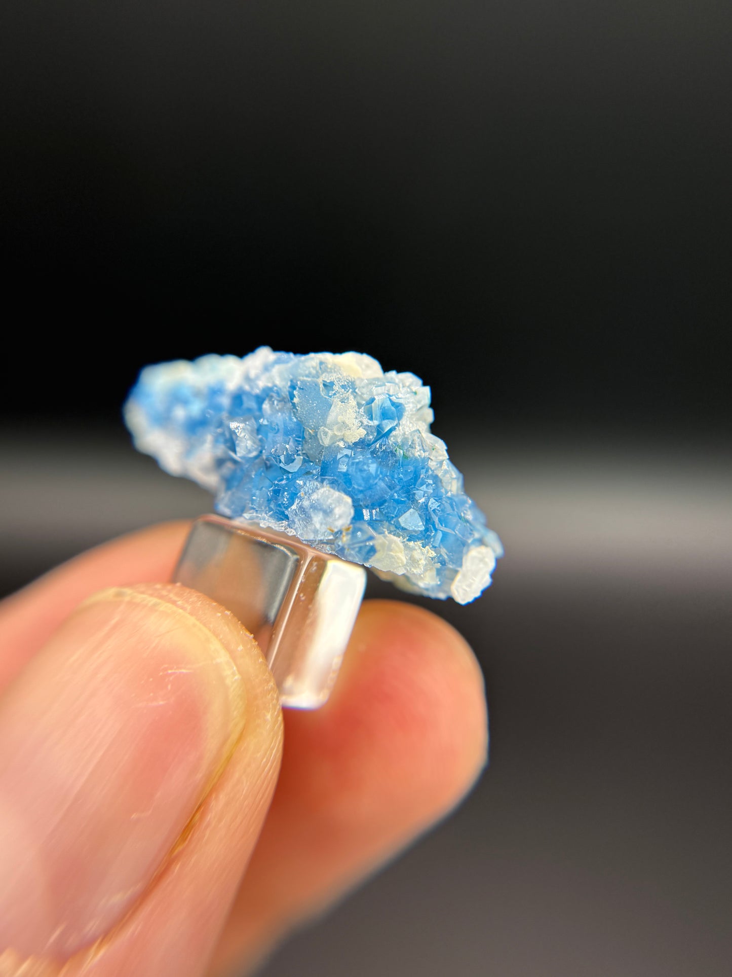 Shattuckite in Quartz, Kunene Region, Namibia
