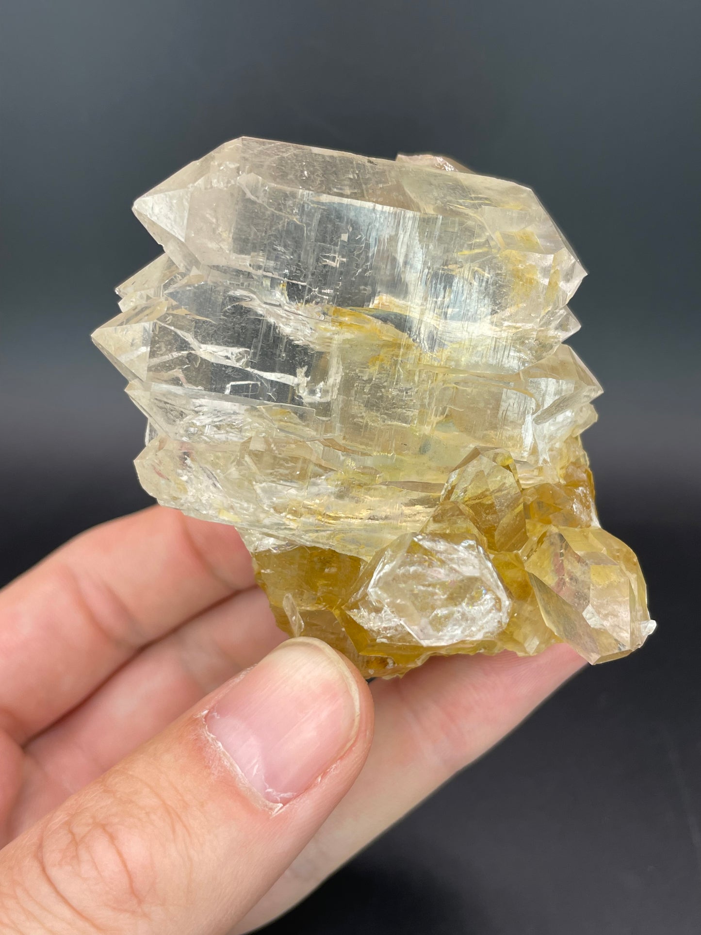 Quartz Gwindel, Oberaargletscher, Grimsel, Bernese Apls, Switzerland