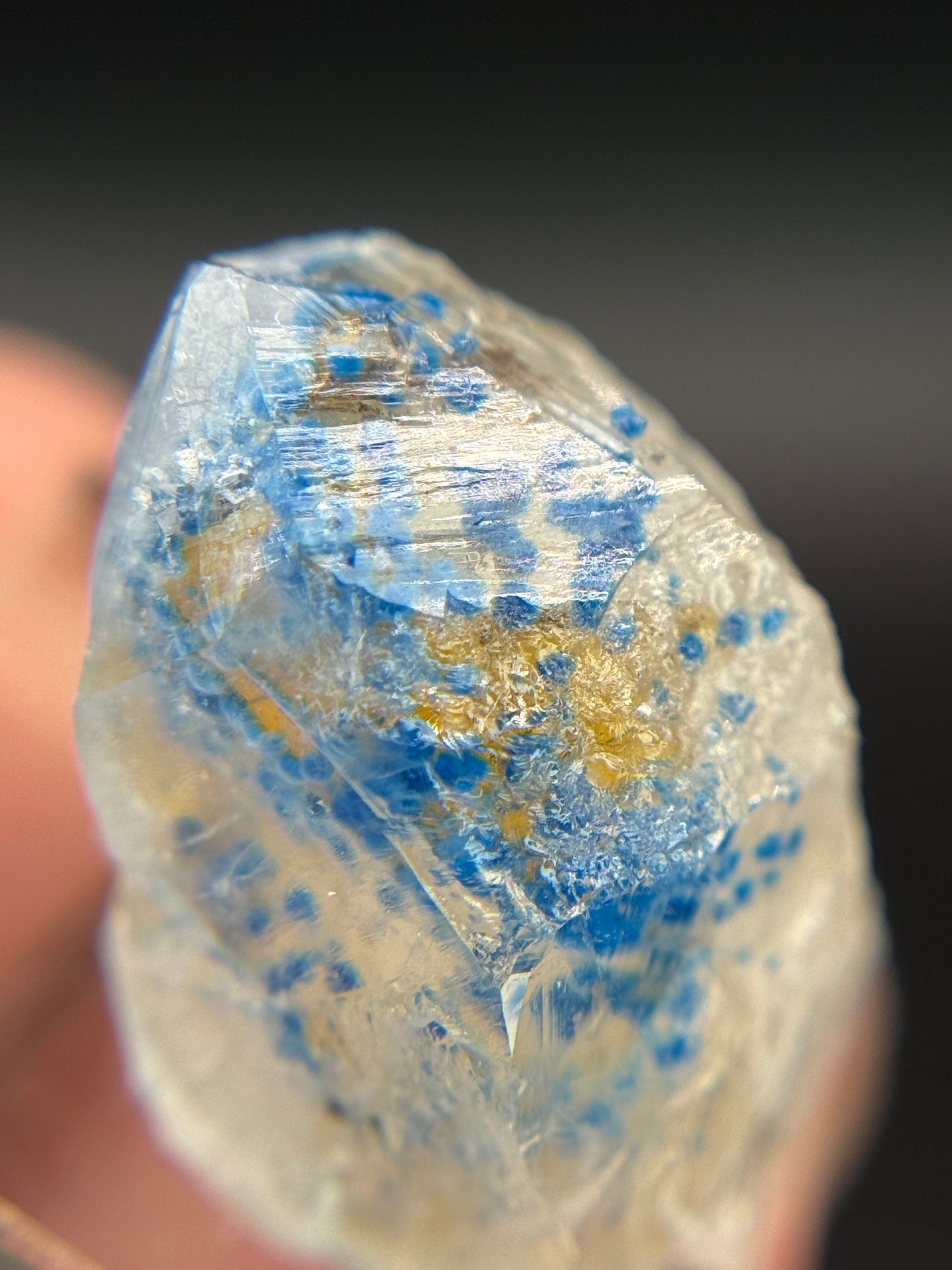 Shattuckite and Quartz, Kunene Region, Namibia