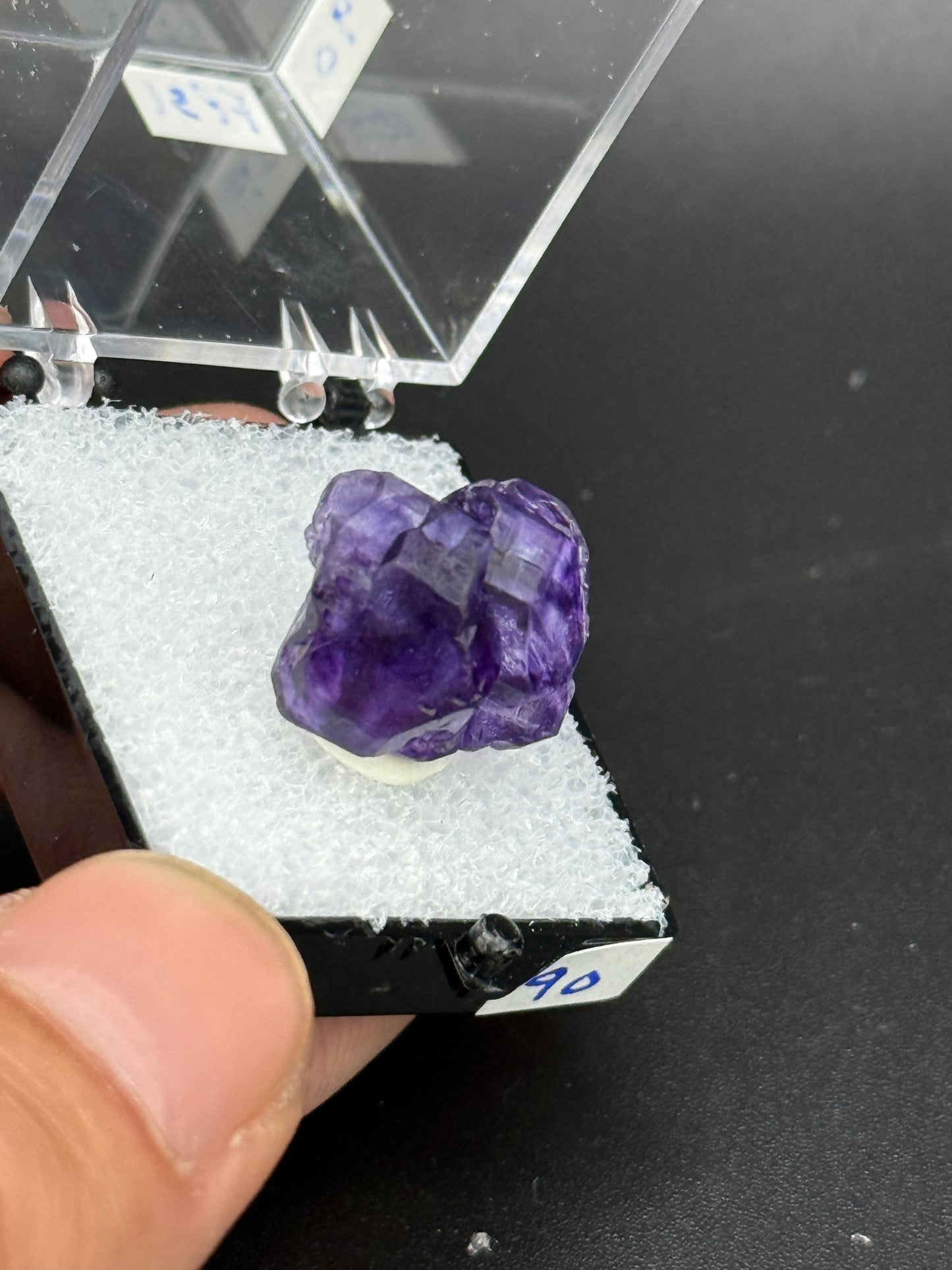 Fluorite, Mandinga Mine, Laguna Brava, Loboy District, Unión Department, Córdoba Province, Argentina.