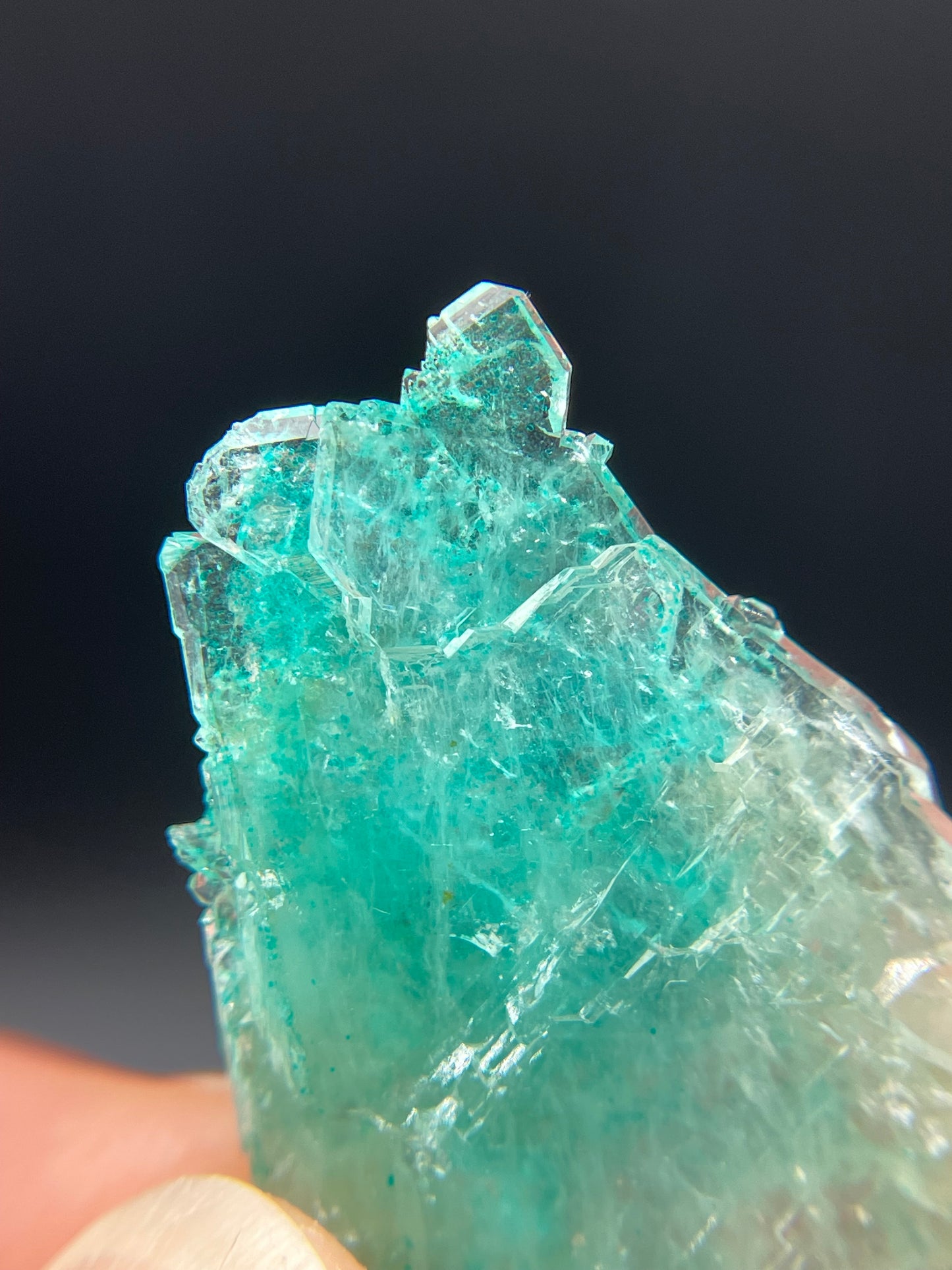 Dioptase and Quartz, Kunene Region, Namibia