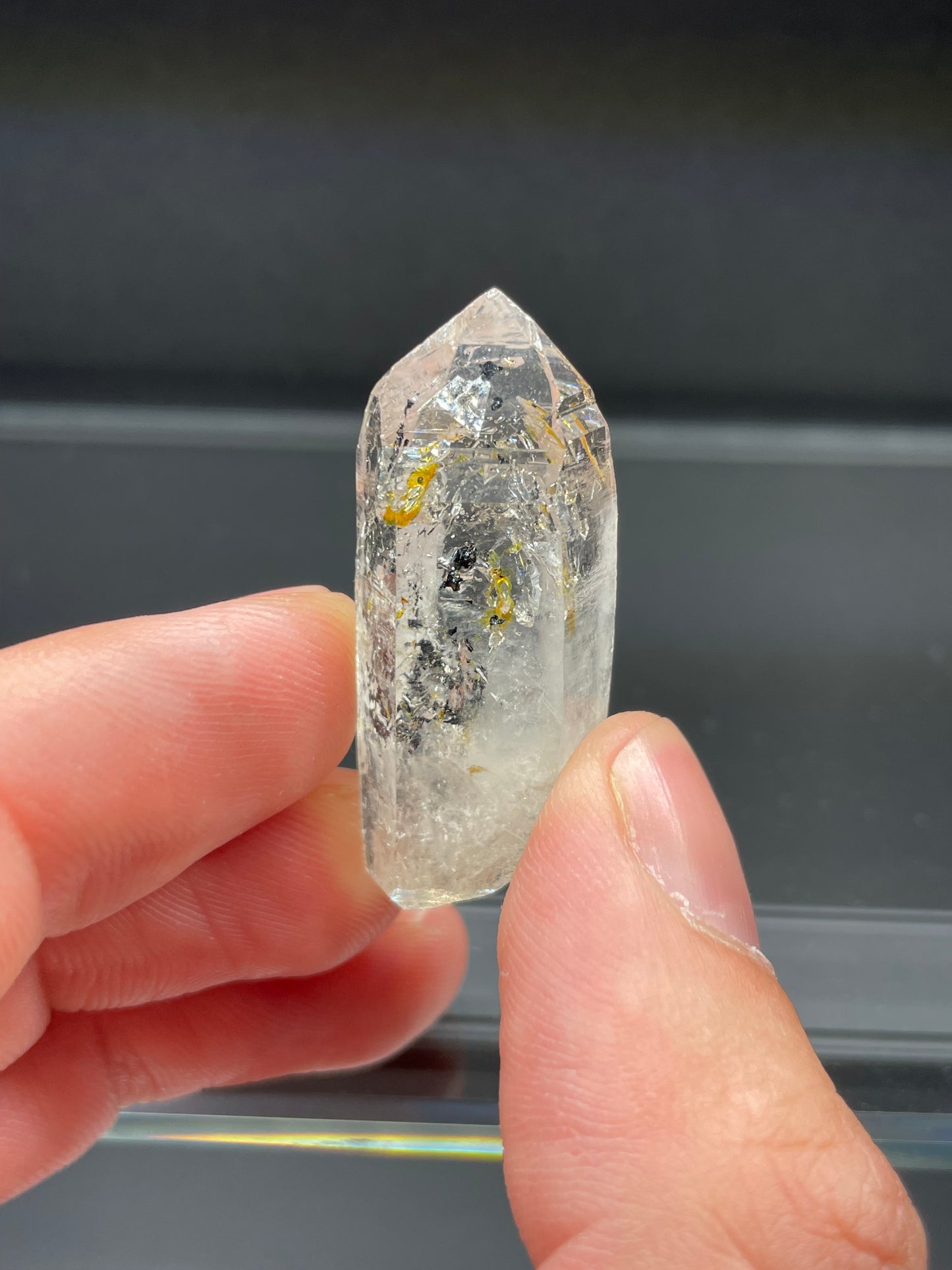 Petroleum included Quartz, Madirobe, Tsaratanana, Mahajanga, Madagascar