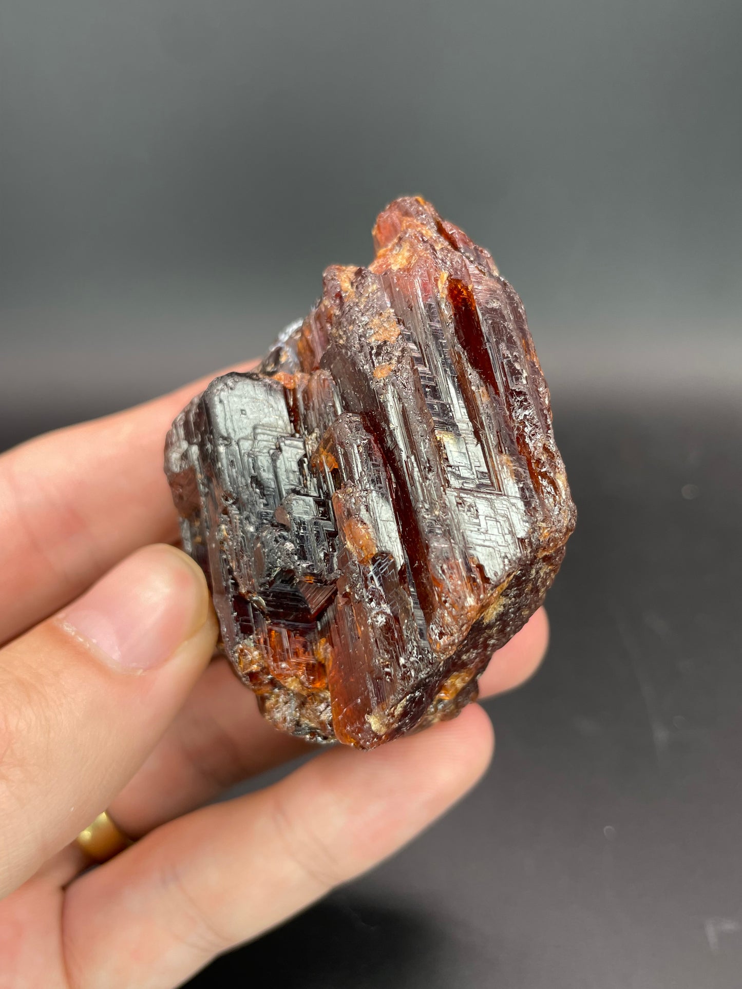 Spessartine, Komu Mine, Oyo State, Nigeria