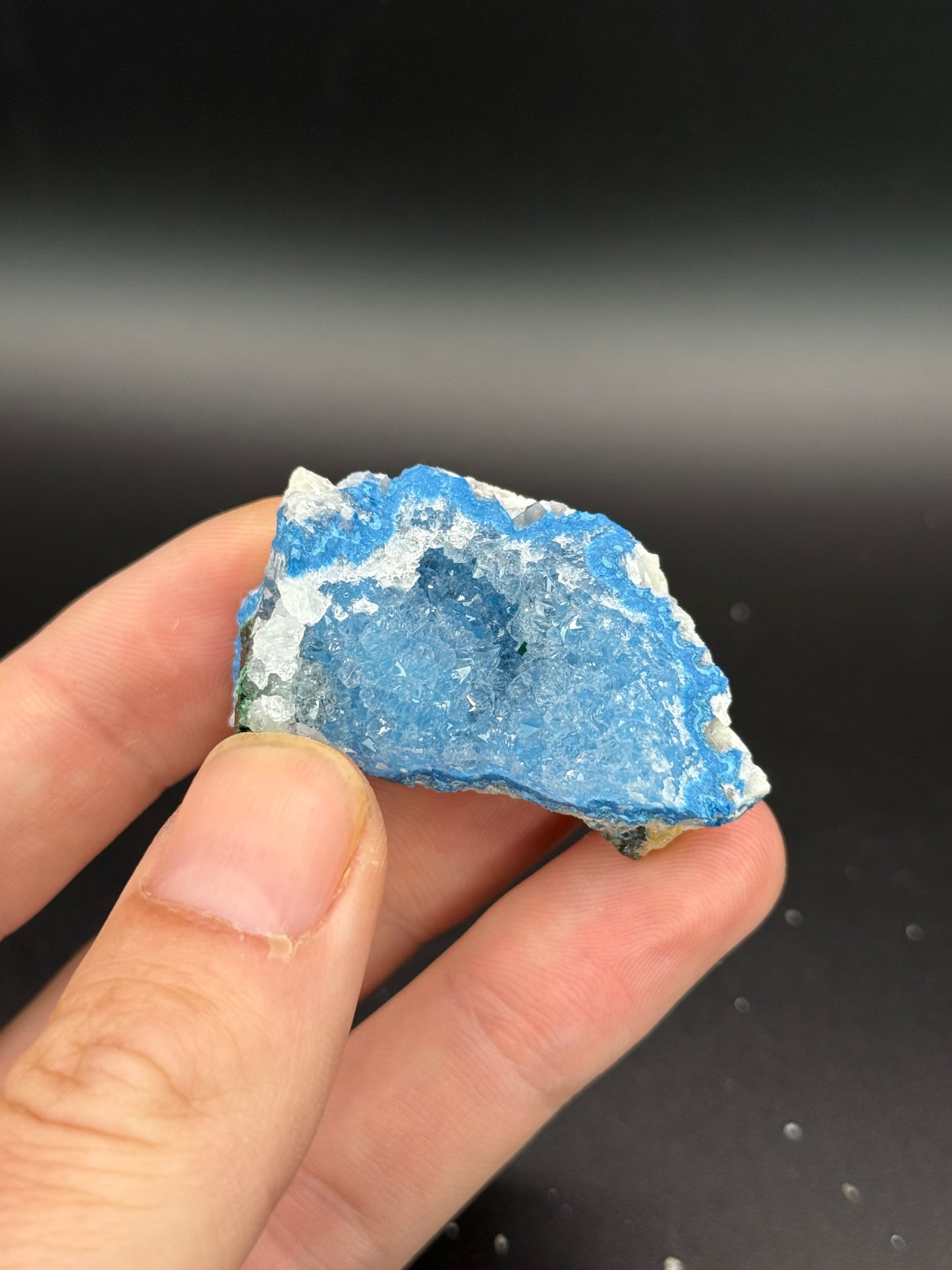 Shattuckite and Quartz, Kunene Region, Namibia