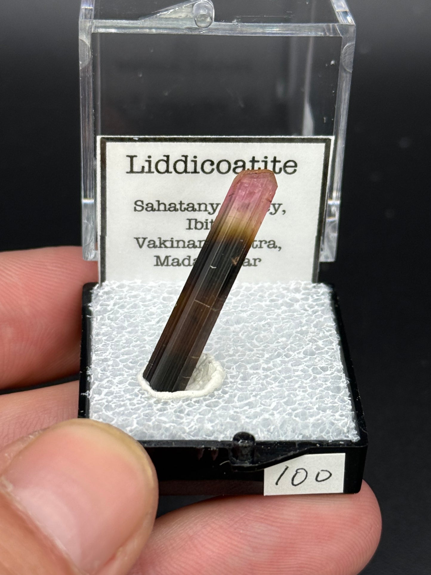 Liddicoatite, Sahatany Valley, Ibity, Vakinankaratra, Madagascar