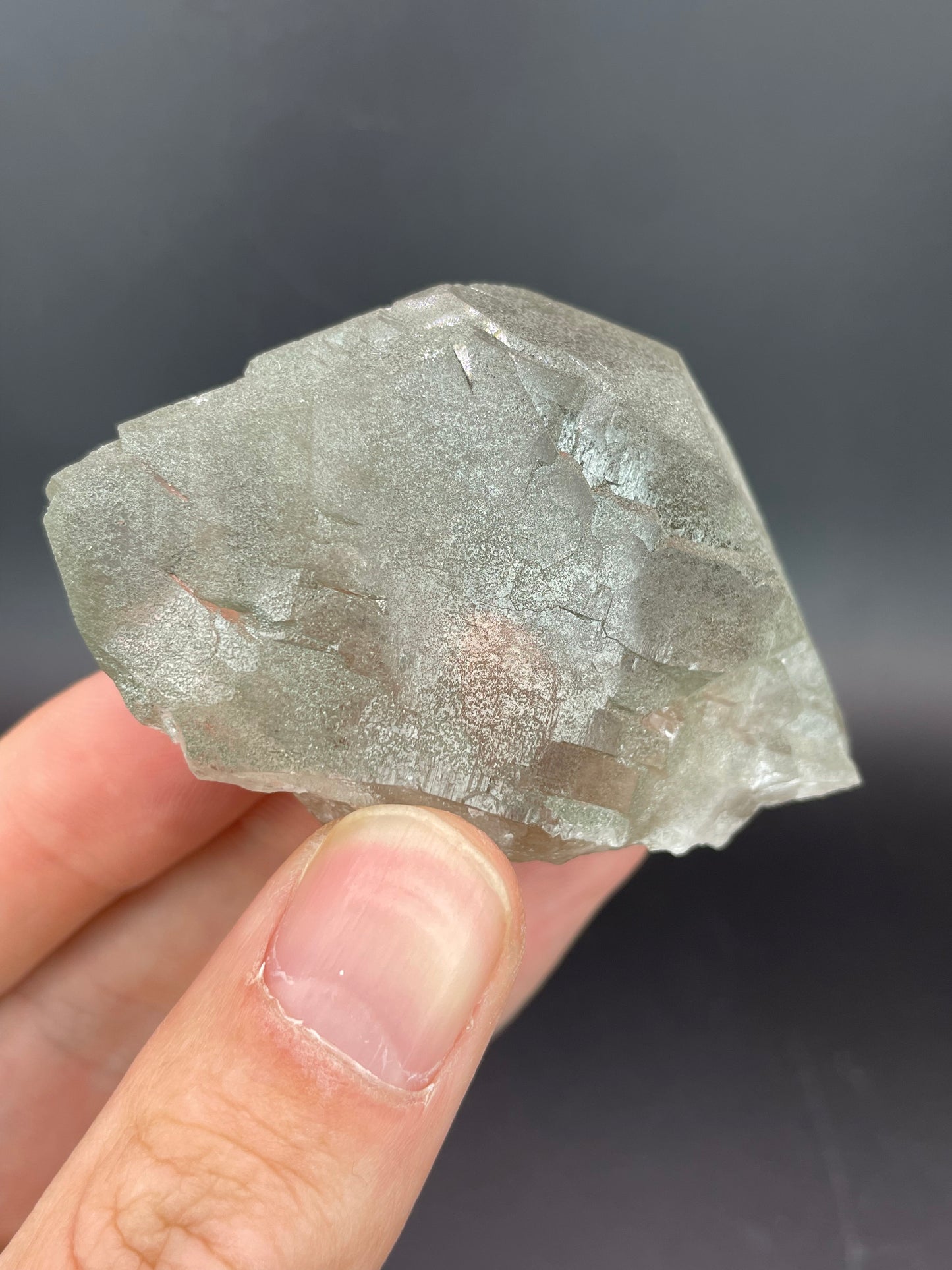 Gwindel Quartz with Chlorite, Mont Blanc, Chamonix, France