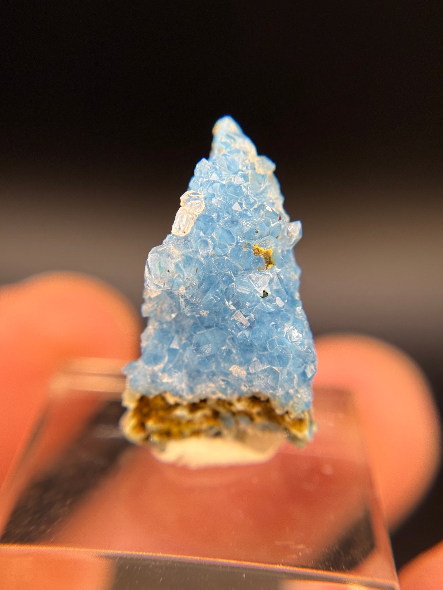 Shattuckite and Quartz, Kunene Region, Namibia