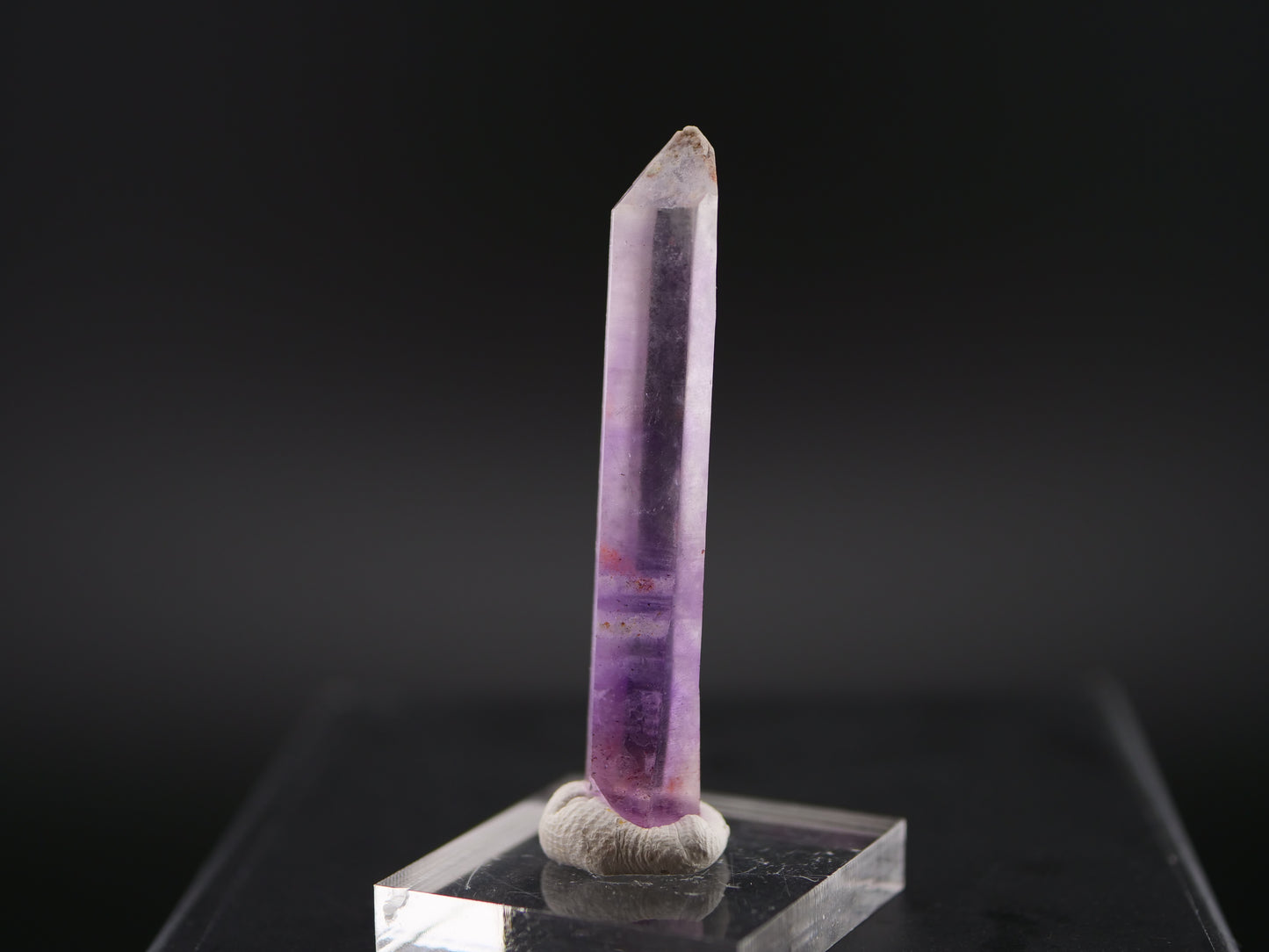 Amethyst with Hematite, Denny Mountain, King Co., Washington, US