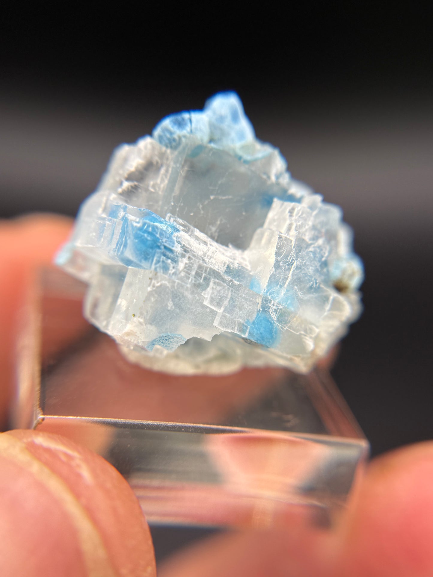 Shattuckite and Calcite, Kunene Region, Namibia
