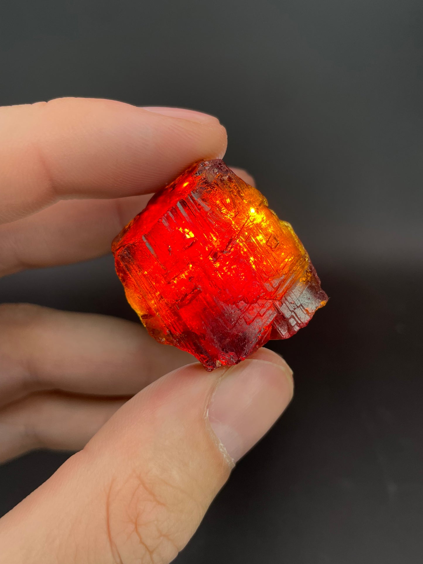 Spessartine, Komu Mine, Oyo State, Nigeria