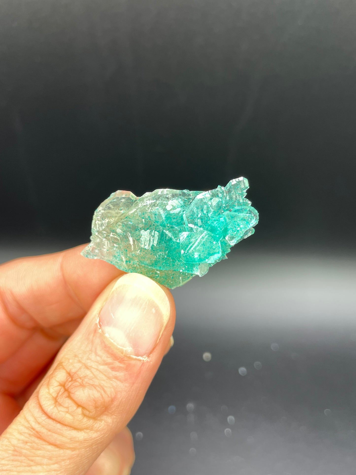 Dioptase and Quartz, Kunene Region, Namibia