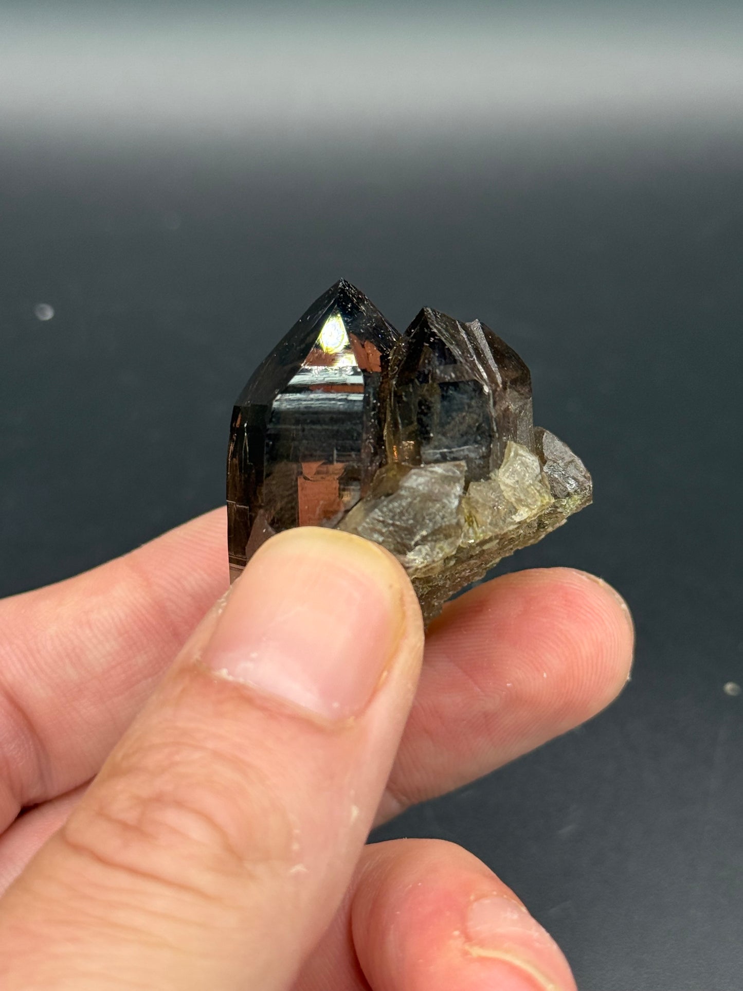 Smoky Quartz, Val Giuv, Tujetsch, Surselva Region, Grisons, Switzerland