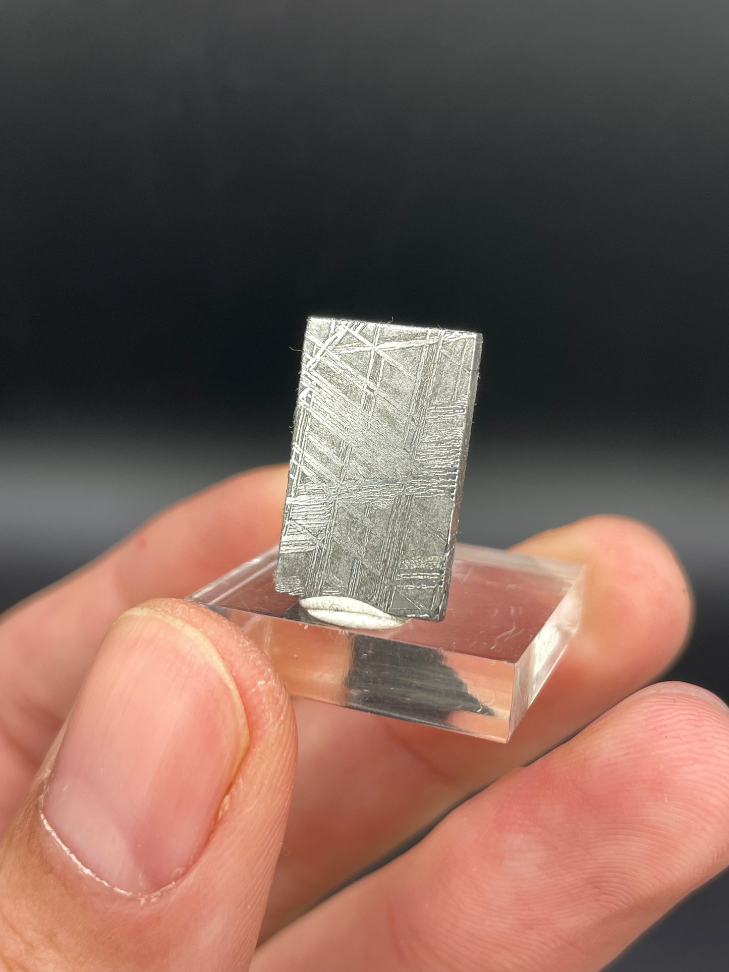 Muonionalusta Meteorite Slice from Norrbotten, Sweden