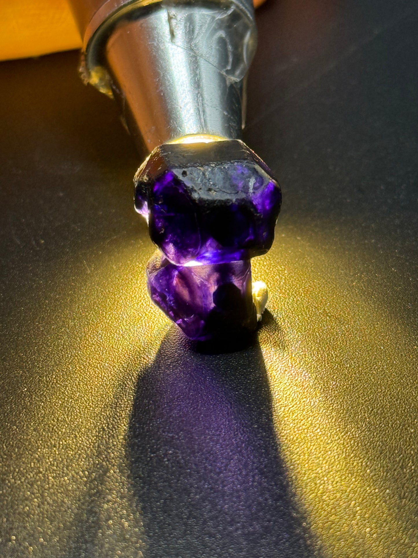 Fluorite (color change), Mandinga Mine, Laguna Brava, Loboy District, Unión Department, Córdoba Province, Argentina.