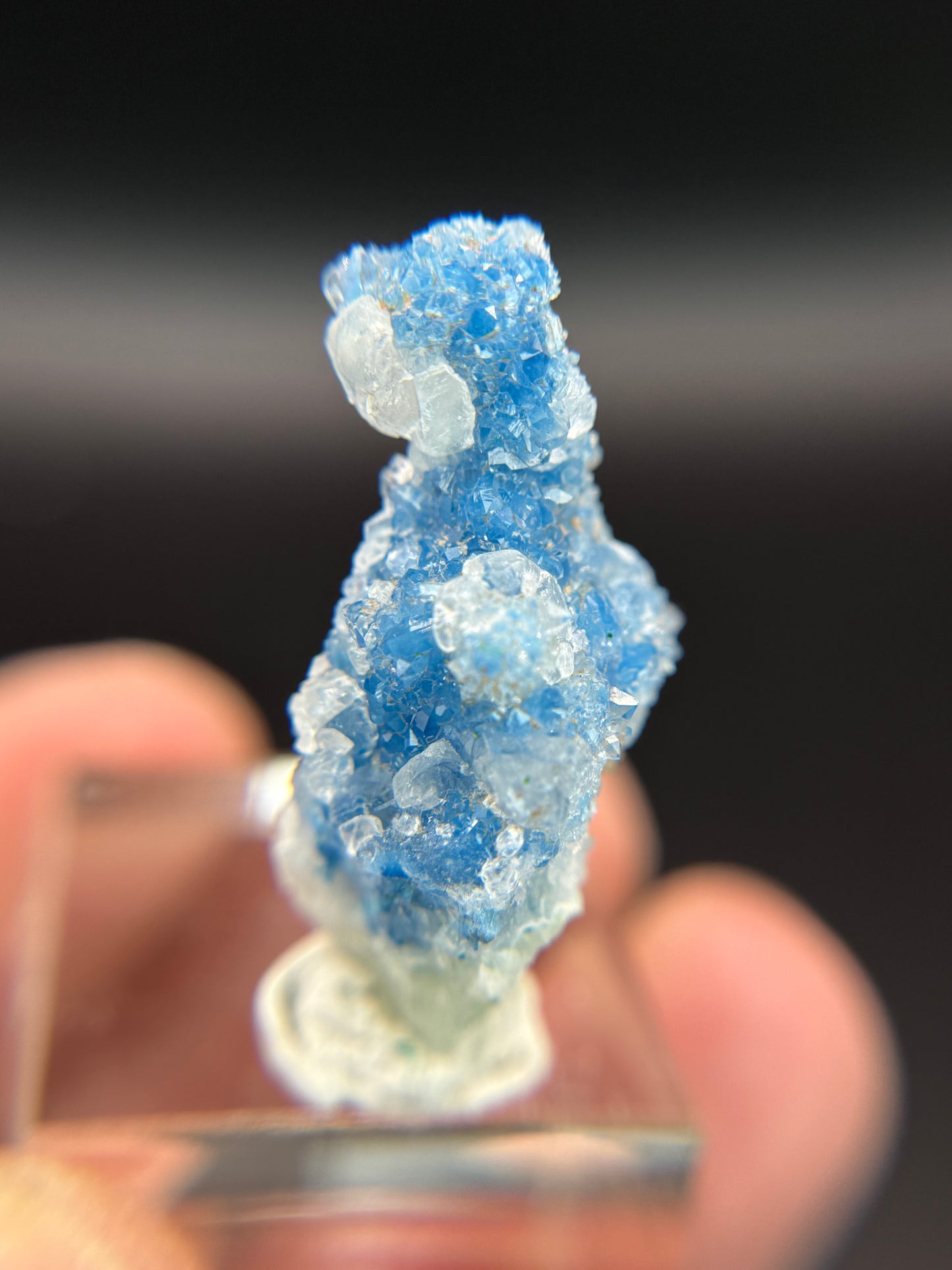 Shattuckite in Quartz, Kunene Region, Namibia