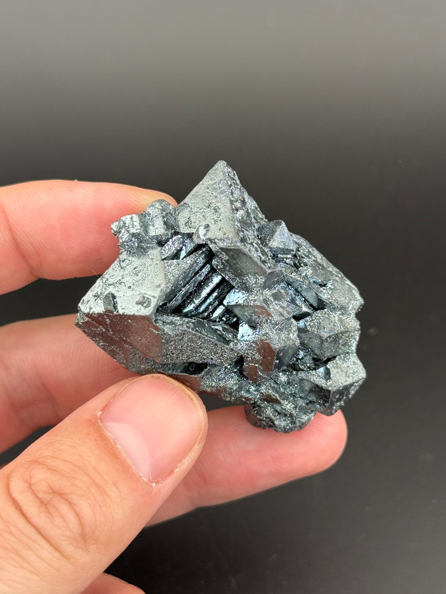 Hematite pseudomorph after Magnetite, Payún Matrú Volcano, Agua Escondida Dist., Malargüe Dept., Mendoza Prov., Argentina