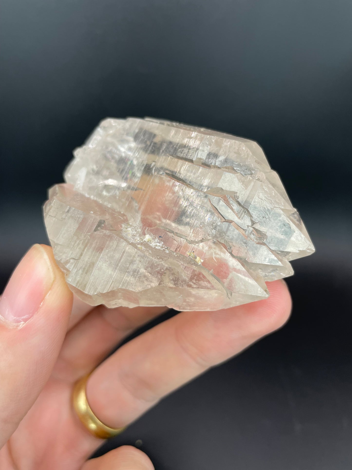 Gwindel Quartz, Oberaargletscher, Grimsel, Bernese Alps, Switzerland