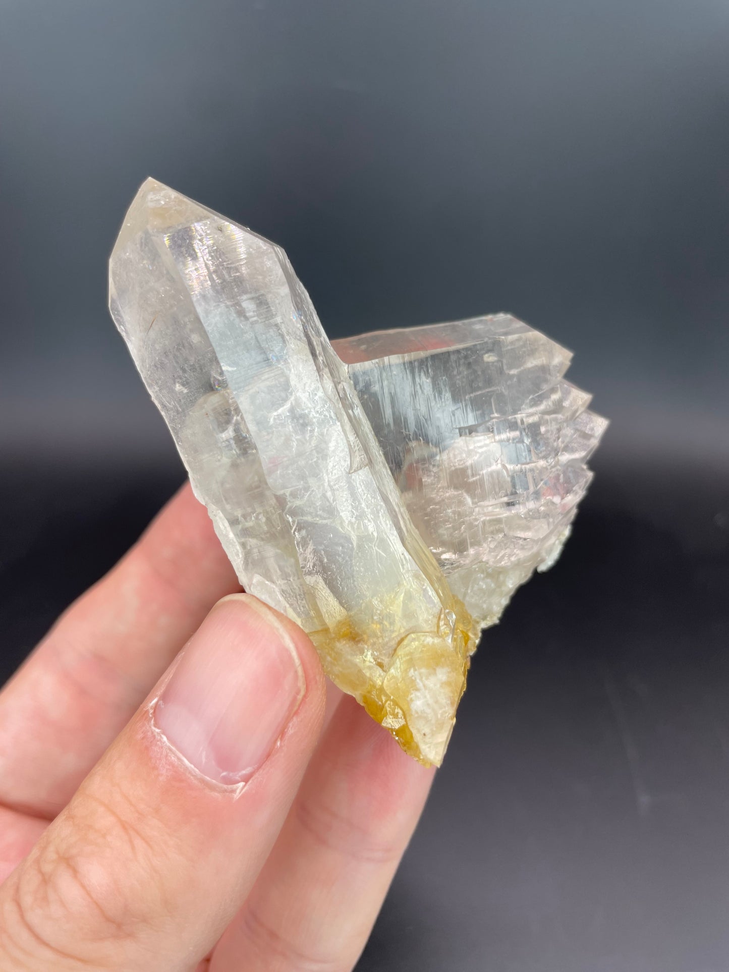 Gwindel Quartz, Oberaargletscher, Grimsel, Bernese Alps, Switzerland