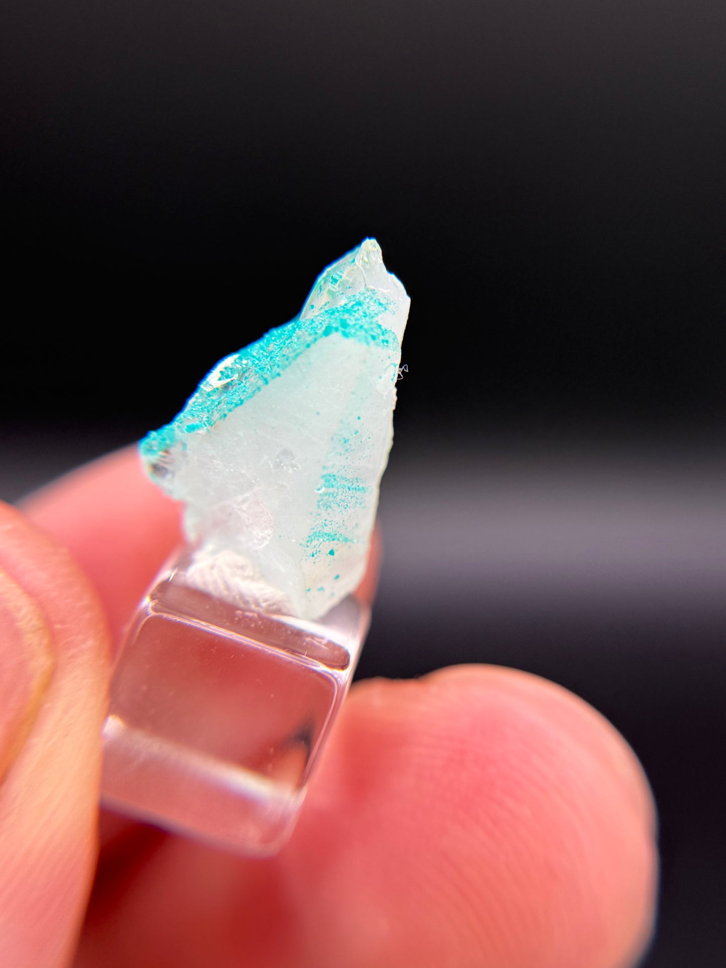 Dioptase and Quartz, Kunene Region, Namibia