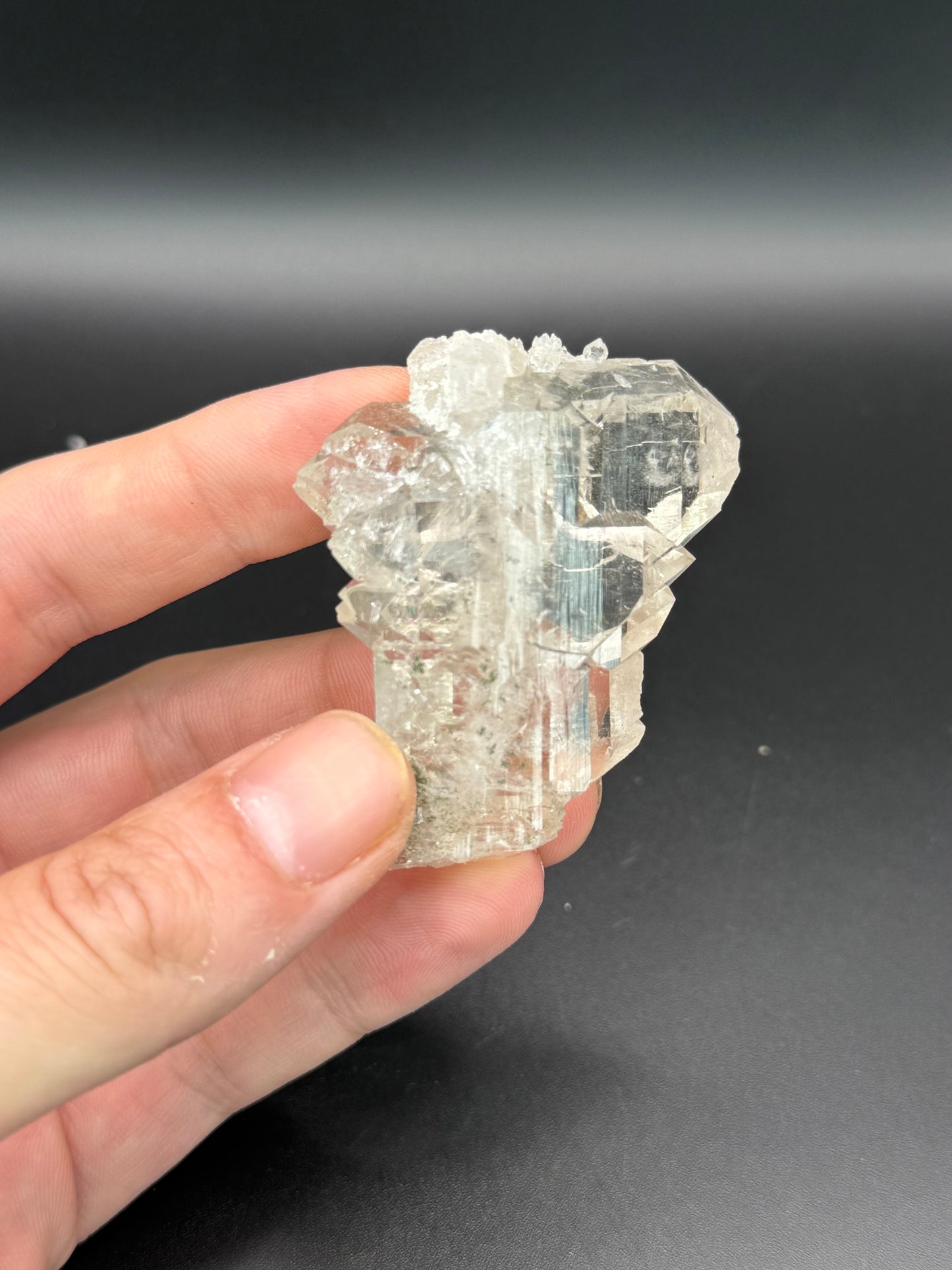 Faden Quartz, Val Cavrein, Disentis, Grisons, Switzerland