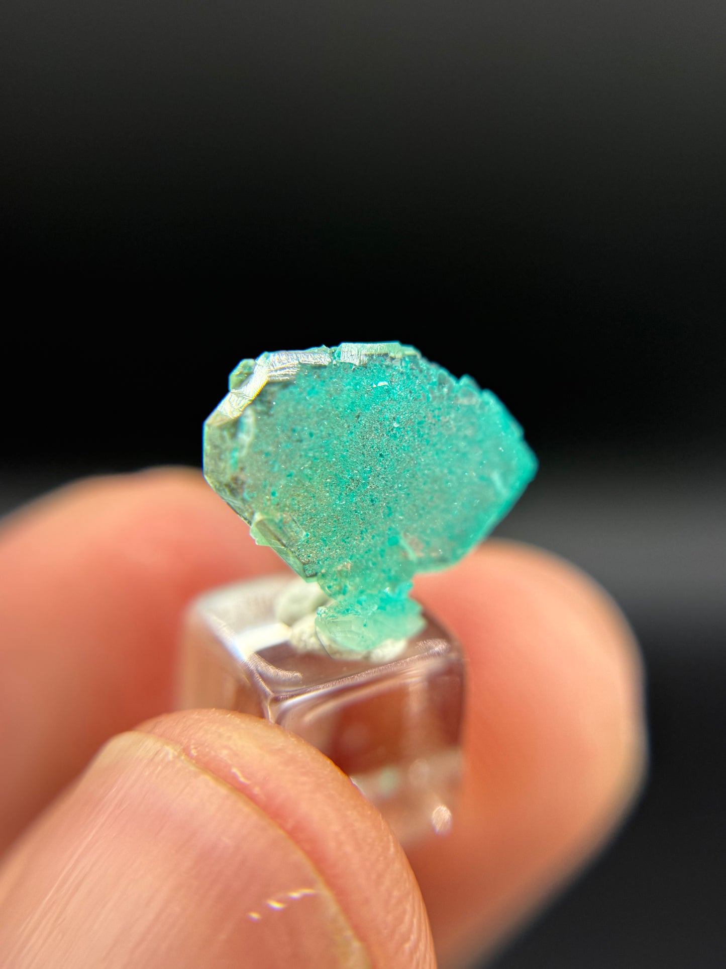 Dioptase and Quartz, Kunene Region, Namibia