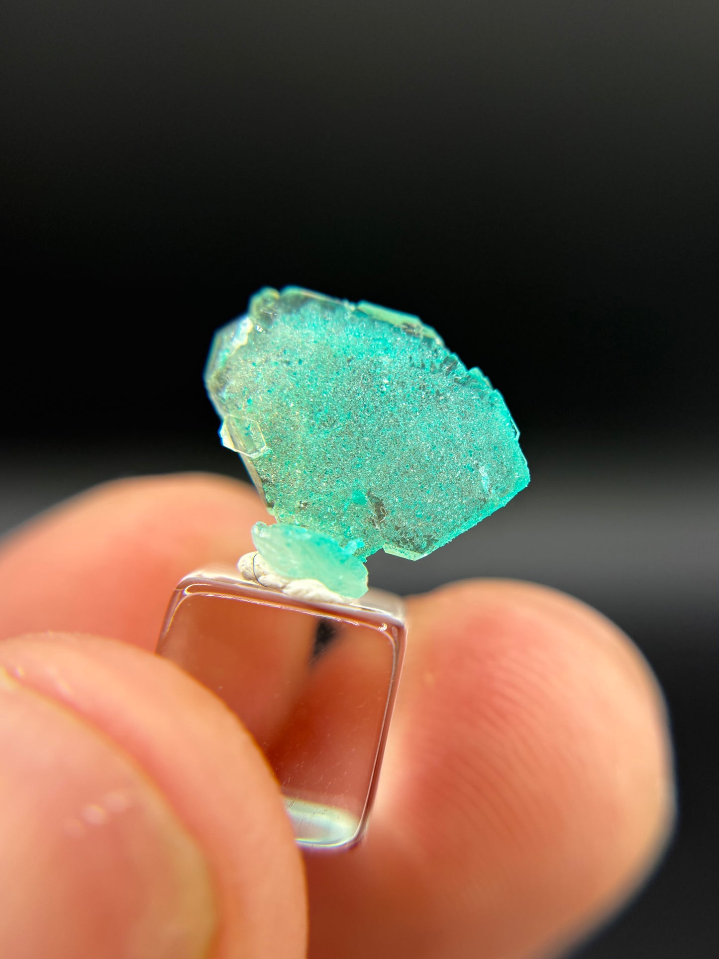 Dioptase and Quartz, Kunene Region, Namibia