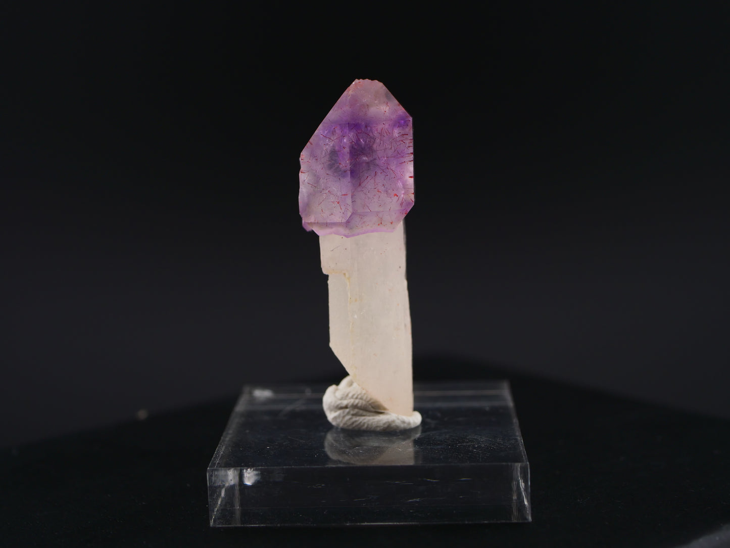 Amethyst Scepter with Hematite, Denny Mountain, King Co., Washington, USA