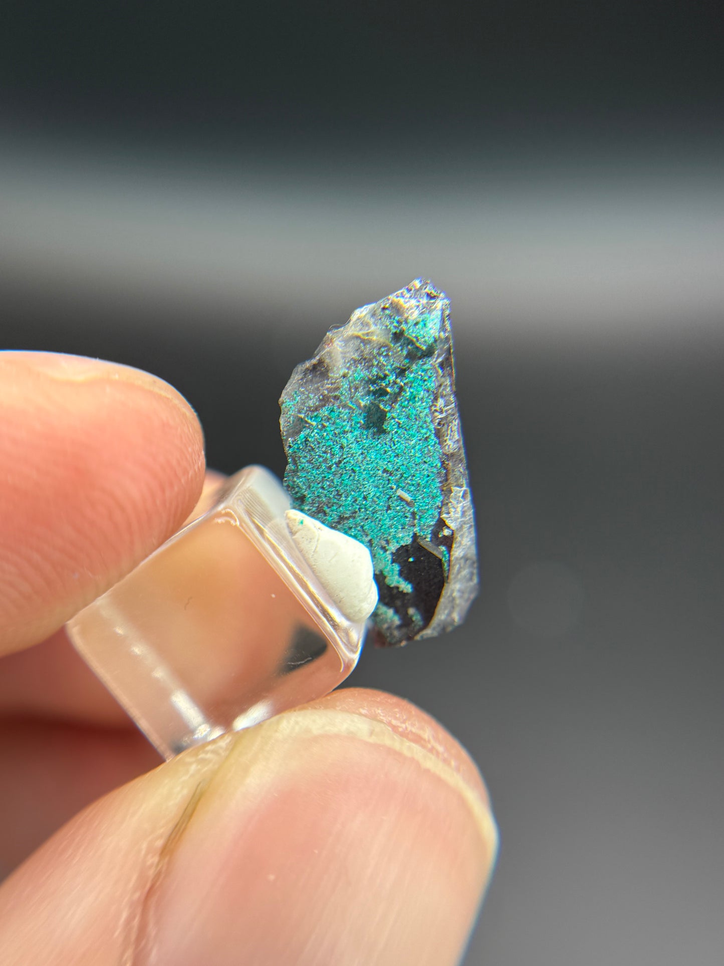 Dioptase and Quartz, Kunene Region, Namibia